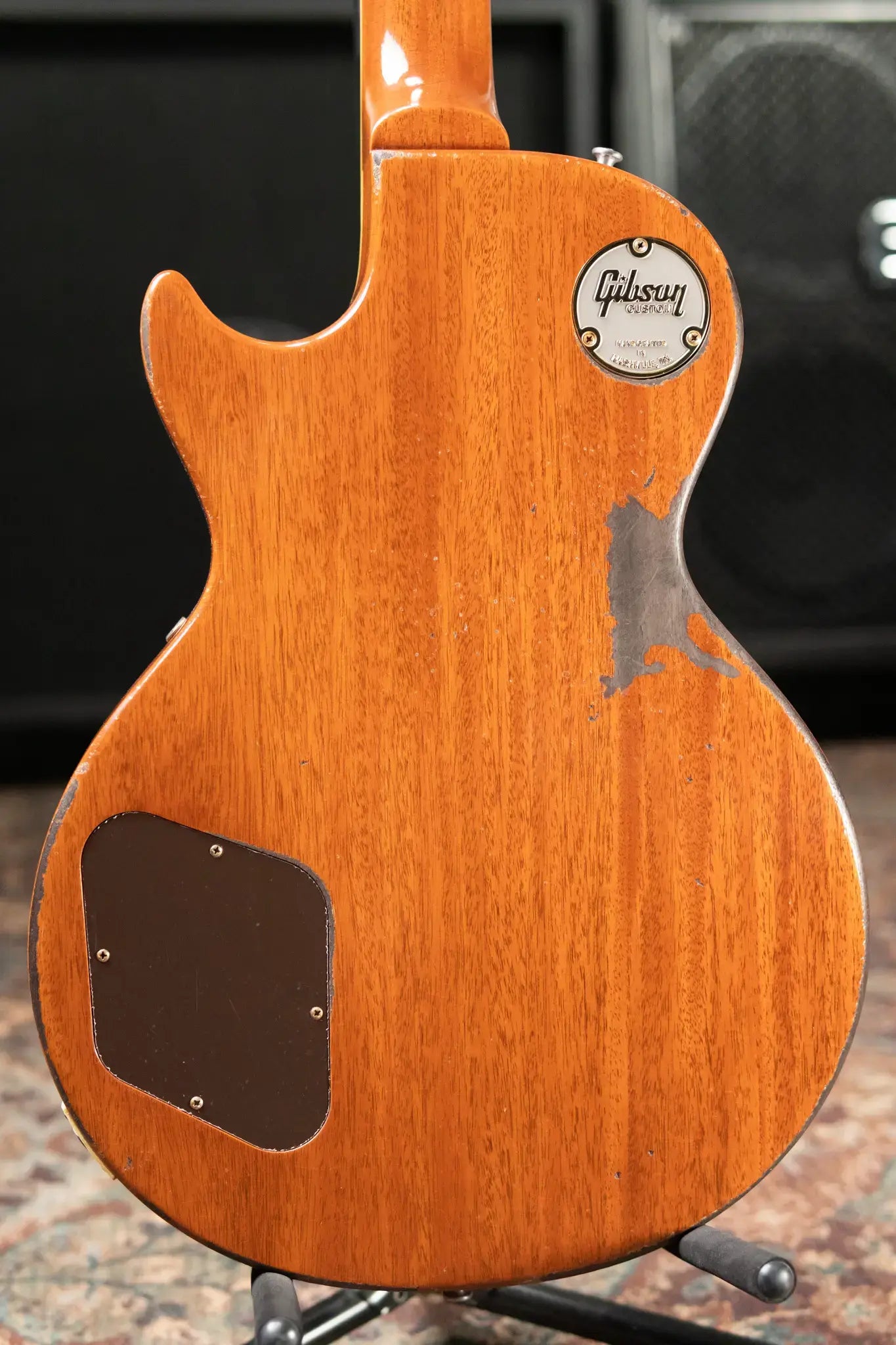 Gibson Custom Shop 1957 Les Paul Standard Murphy Lab Heavy Aged Electric Guitar - Natural with Hardshell Case