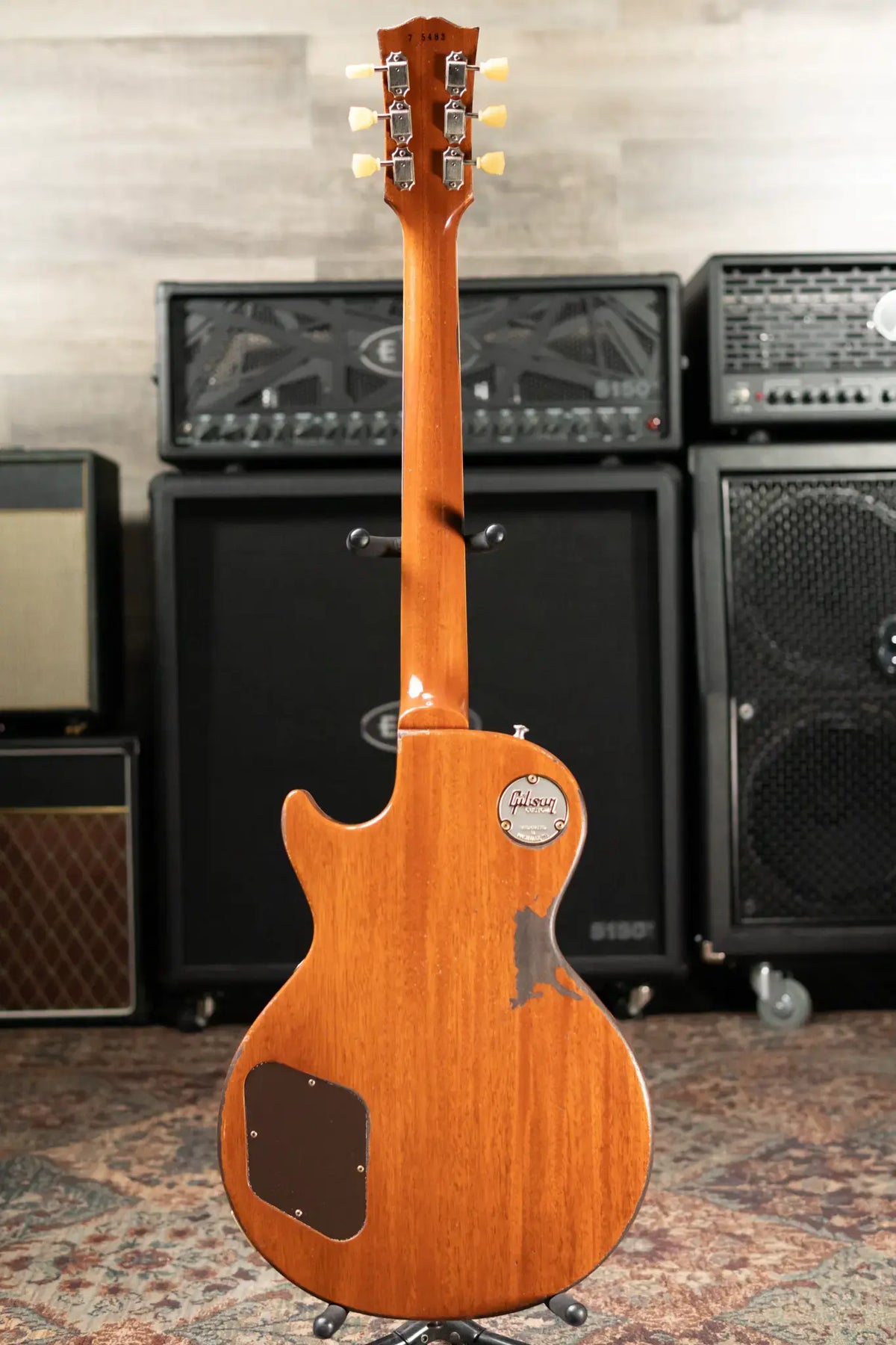 Gibson Custom Shop 1957 Les Paul Standard Murphy Lab Heavy Aged Electric Guitar - Natural with Hardshell Case