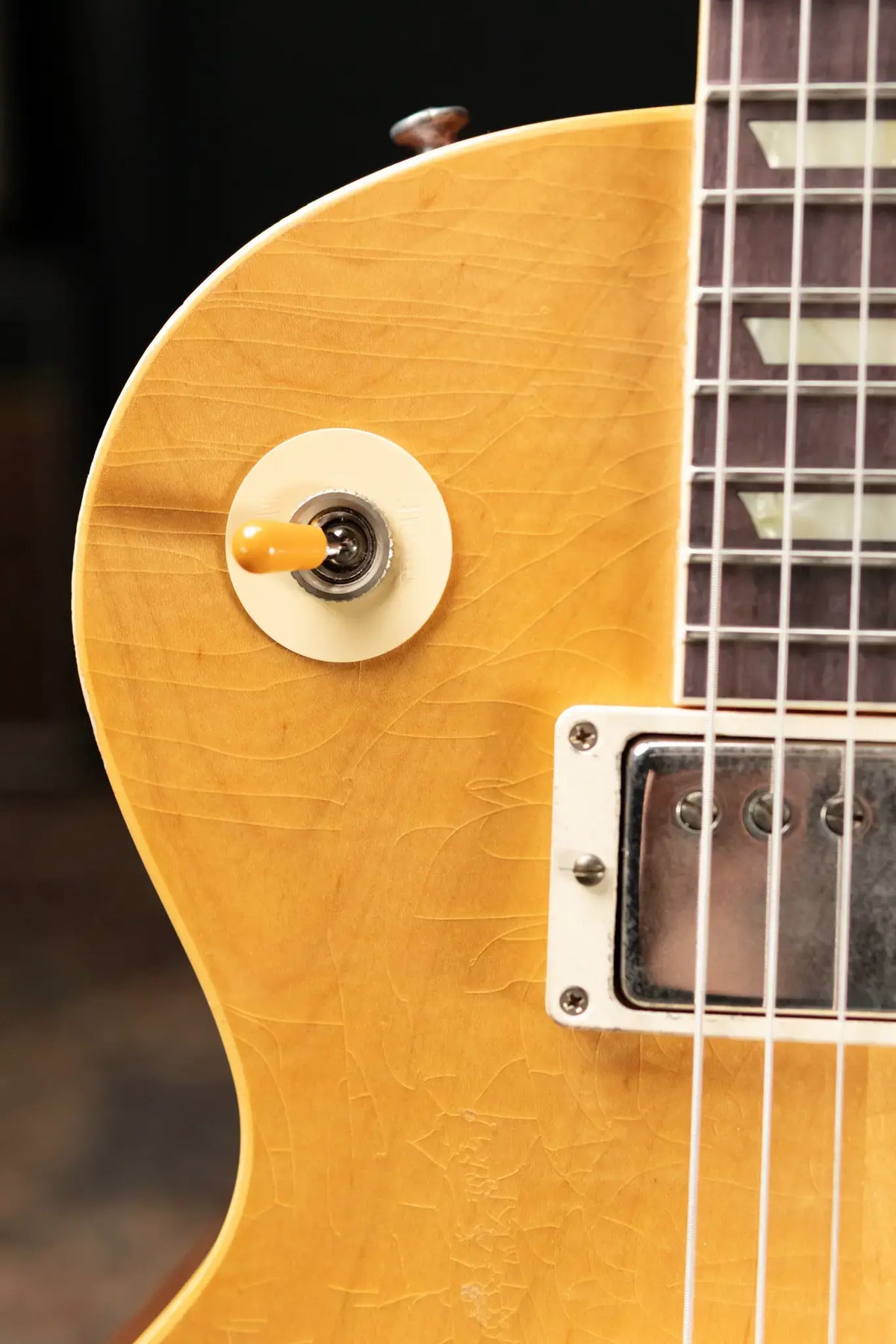 Gibson Custom Shop 1957 Les Paul Standard Murphy Lab Heavy Aged Electric Guitar - Natural with Hardshell Case - Demo