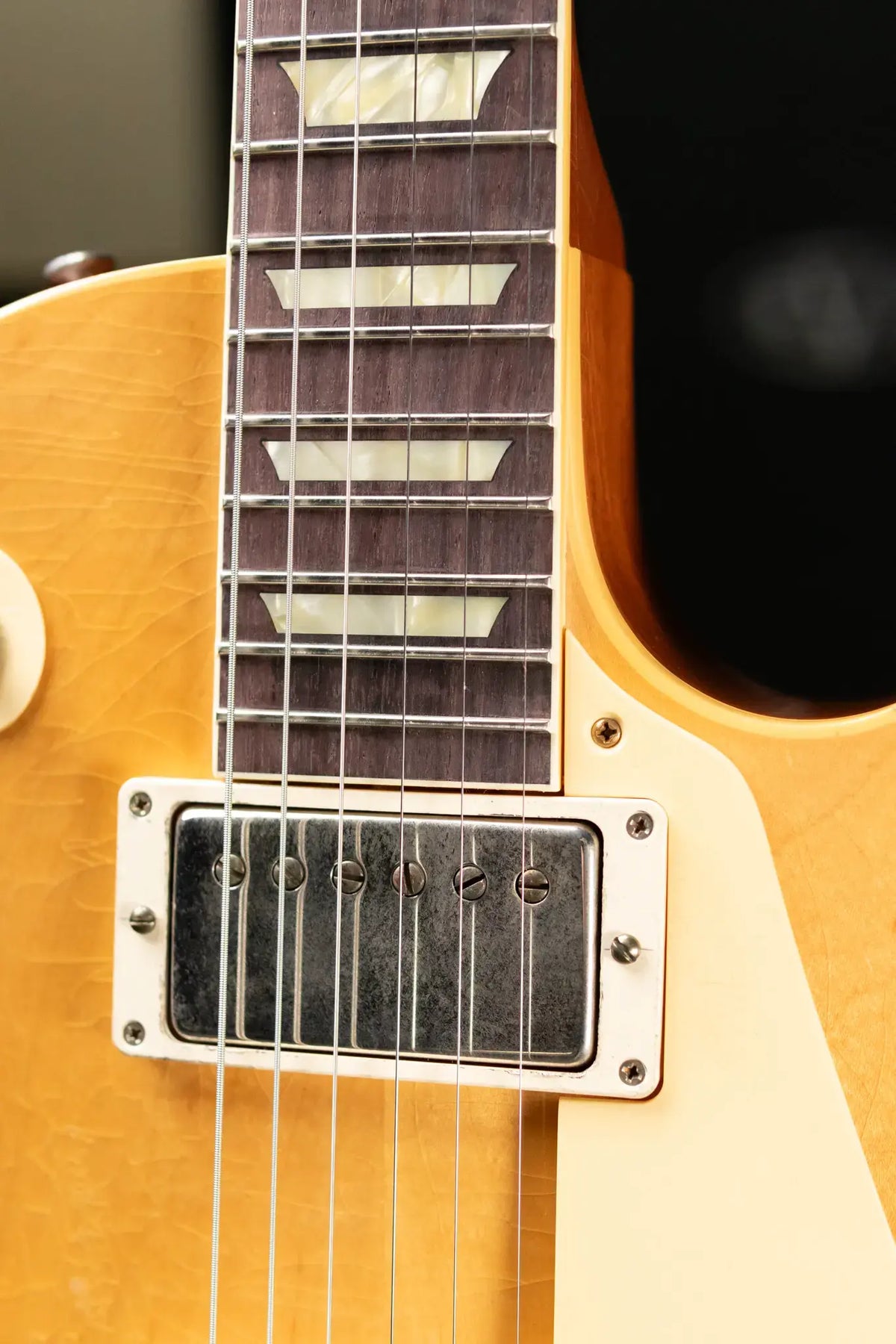 Gibson Custom Shop 1957 Les Paul Standard Murphy Lab Heavy Aged Electric Guitar - Natural with Hardshell Case - Demo