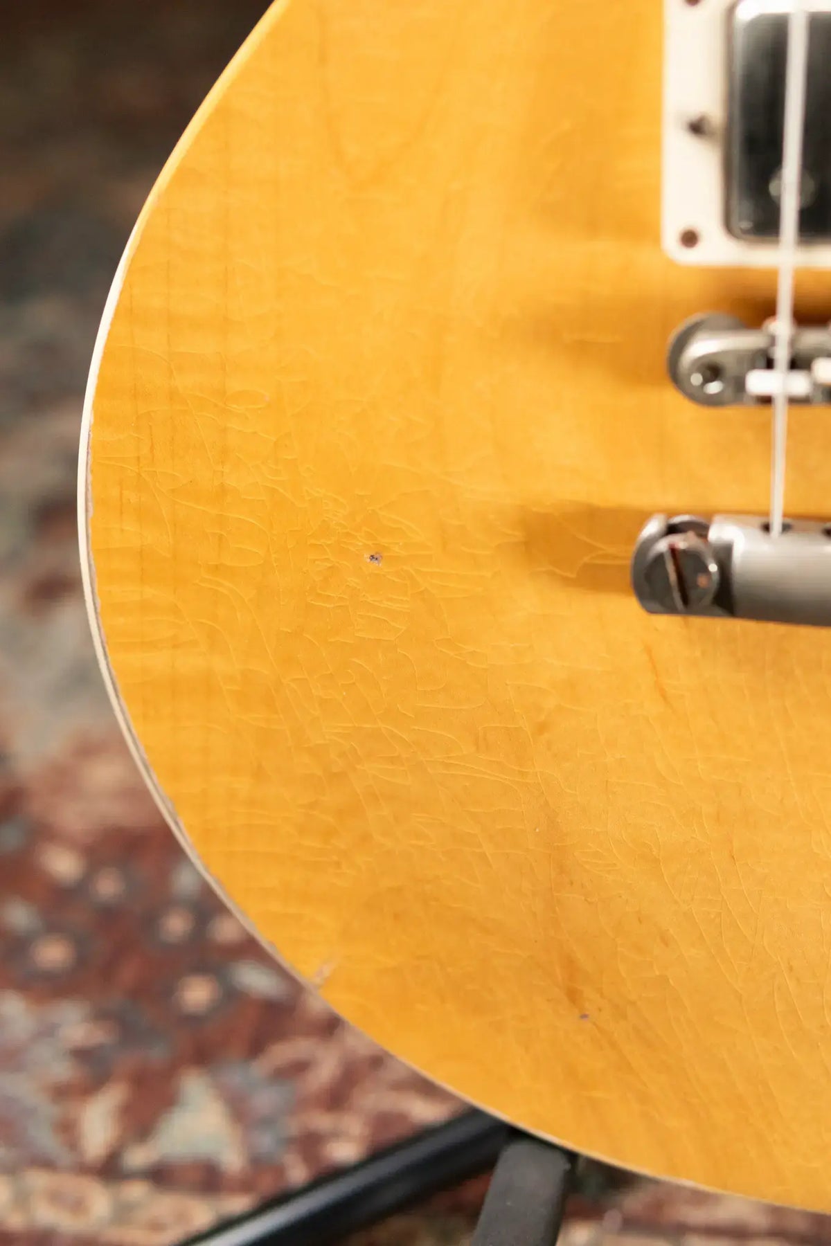 Gibson Custom Shop 1957 Les Paul Standard Murphy Lab Heavy Aged Electric Guitar - Natural with Hardshell Case - Demo
