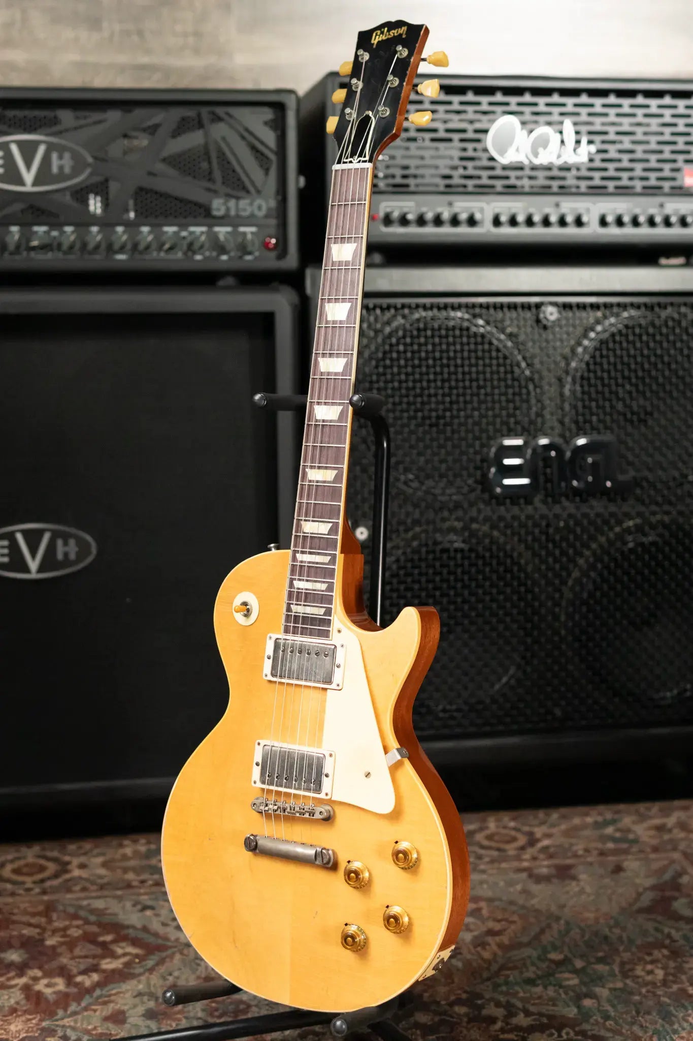 Gibson Custom Shop 1957 Les Paul Standard Murphy Lab Heavy Aged Electric Guitar - Natural with Hardshell Case