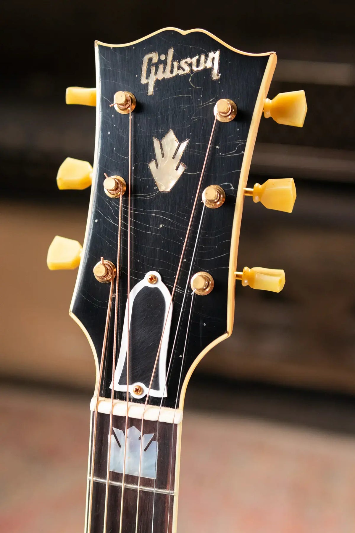 Gibson Custom Shop 1957 SJ-200 Murphy Lab Light Aged Acoustic Guitar - Dark Natural with Hardshell Case - Demo