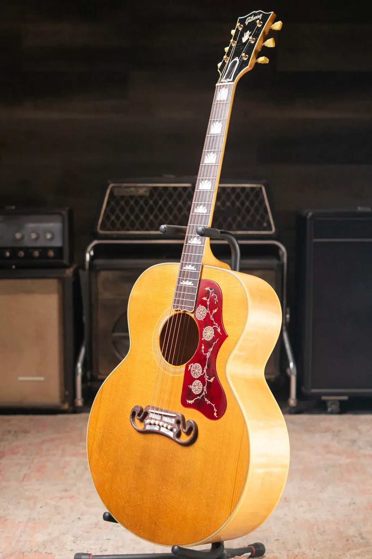 Gibson Custom Shop 1957 SJ-200 Murphy Lab Light Aged Acoustic Guitar - Dark Natural with Hardshell Case - Demo