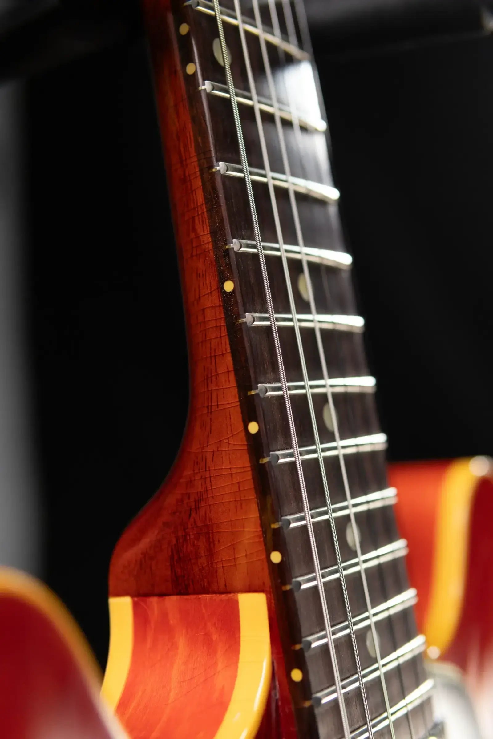 Gibson Custom Shop 1958 ES-335 Unbound Murphy Lab Heavy Aged Semi-Hollow Electric Guitar - Watermelon with Hardshell Case