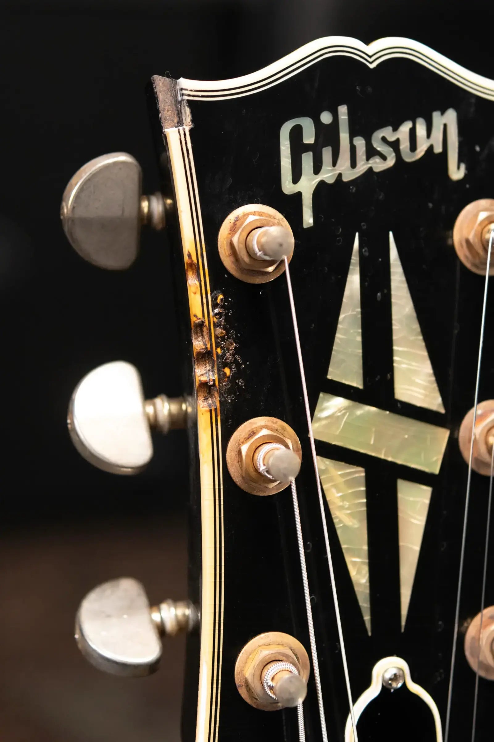 Gibson Custom Shop 1958 Les Paul Custom Eric Clapton Signature 3 Pickup Murphy Lab Aged Electric Guitar - Ebony with Hardshell Case