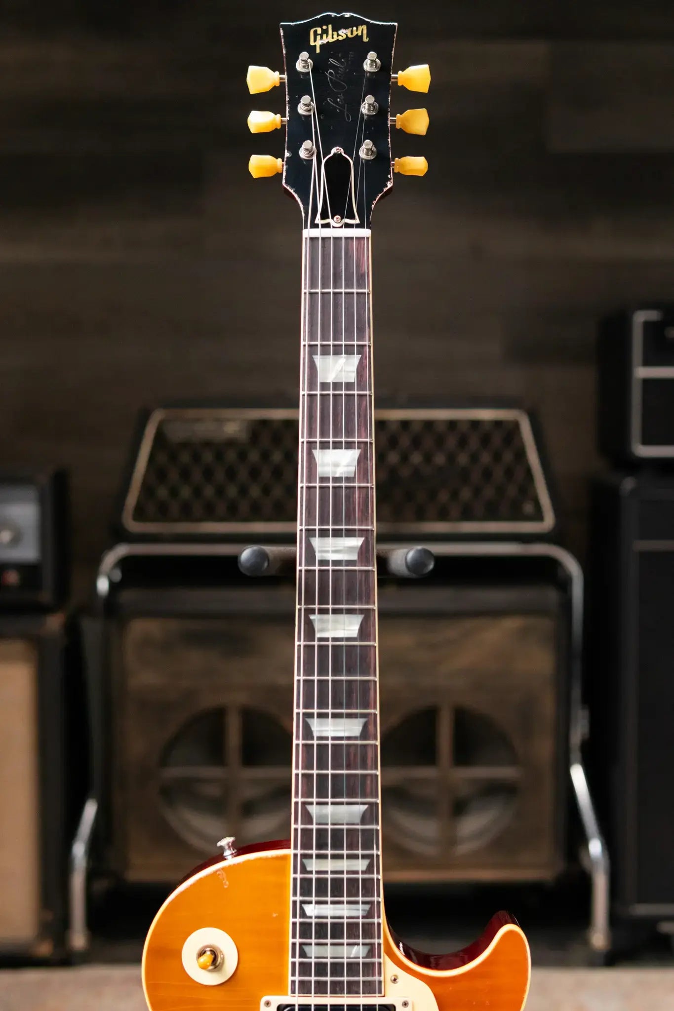 Gibson Custom Shop 1958 Les Paul Standard BOTB Page 153 Murphy Lab Heavy Aged Electric Guitar - Sunburst with Hardshell Case