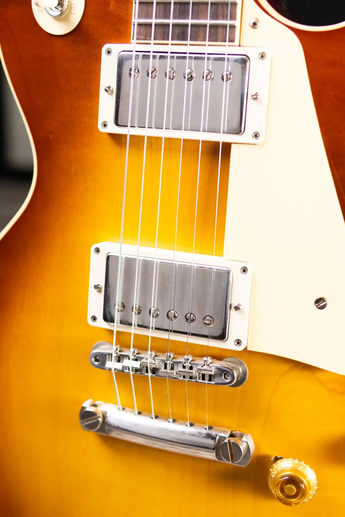 Gibson Custom Shop 1958 Les Paul Standard Reissue - VOS Iced Tea Burst with Brown/Pink Lifton Reissue 5-Latch Case - Used