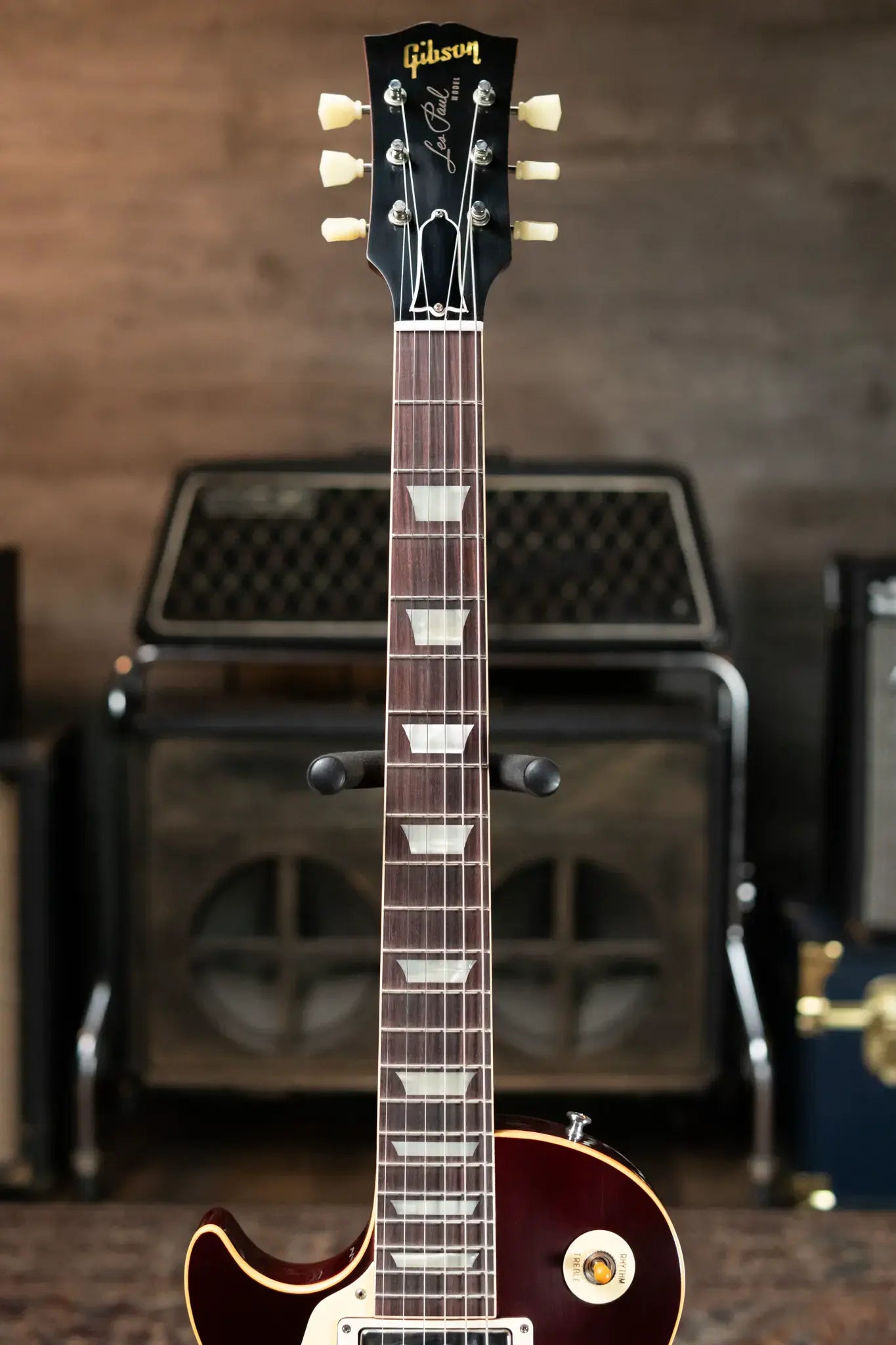 Gibson Custom Shop 1958 Les Paul Standard Reissue VOS Left-Handed - Bourbon Burst with Hardshell Case