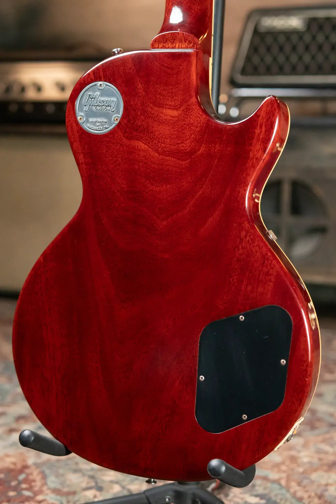 Gibson Custom Shop 1958 Les Paul Standard Reissue VOS Left-Handed - Bourbon Burst with Hardshell Case