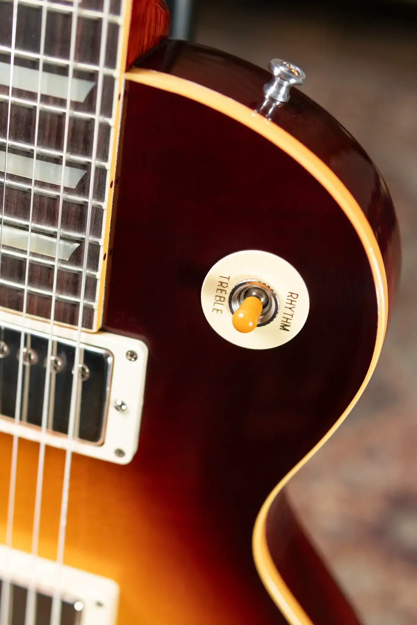 Gibson Custom Shop 1958 Les Paul Standard Reissue VOS Left-Handed - Bourbon Burst with Hardshell Case