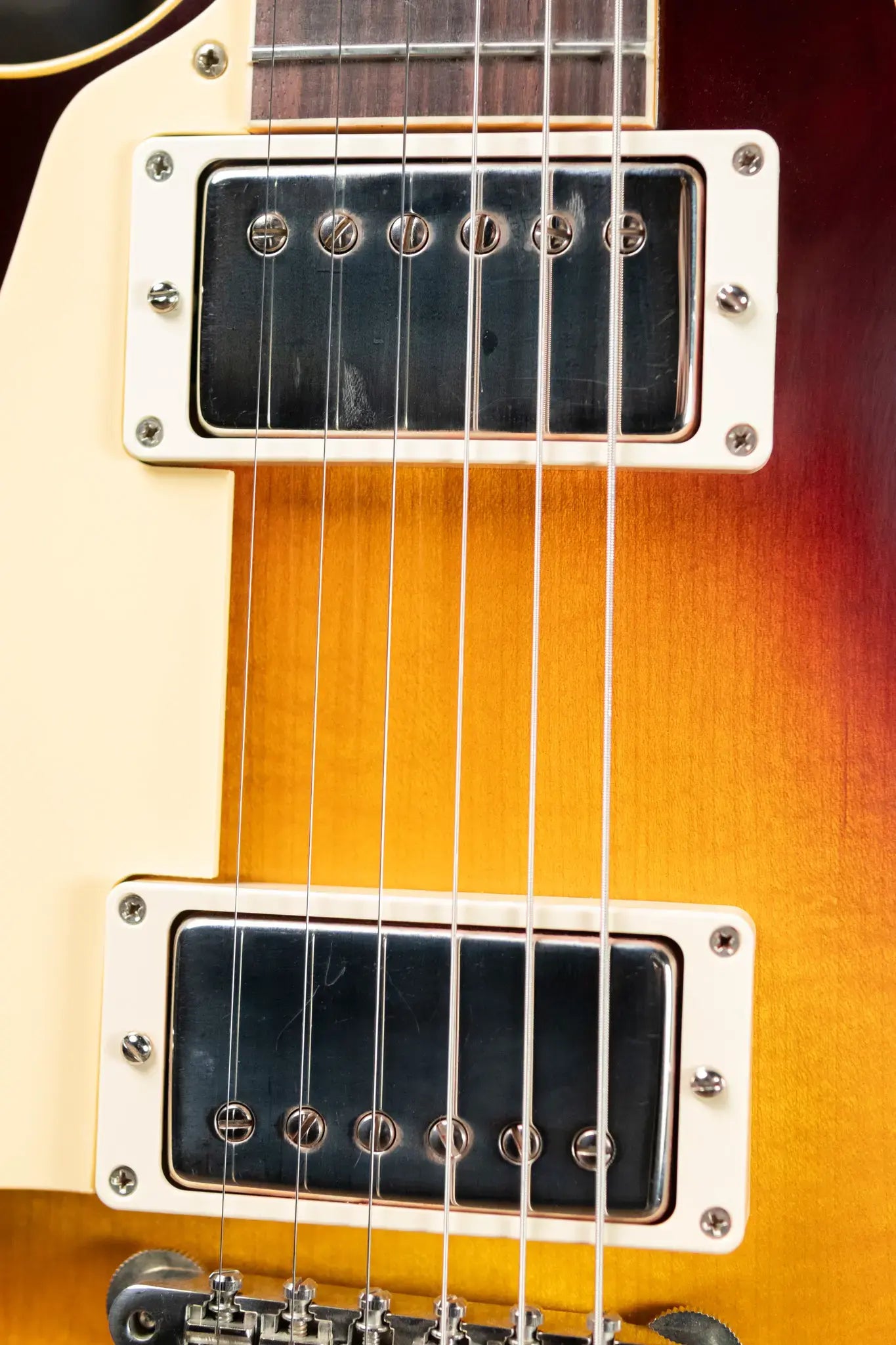 Gibson Custom Shop 1958 Les Paul Standard Reissue VOS Left-Handed - Bourbon Burst with Hardshell Case