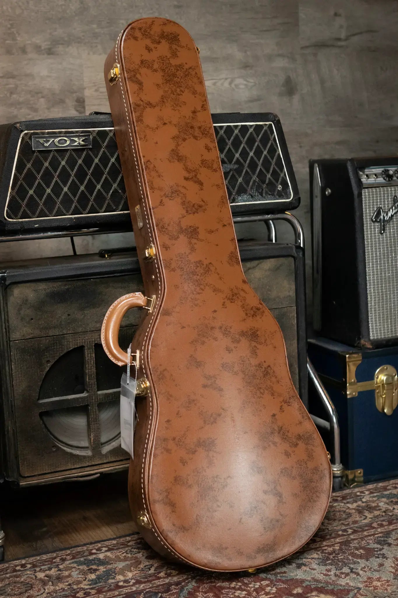 Gibson Custom Shop 1958 Les Paul Standard Reissue VOS Left-Handed - Bourbon Burst with Hardshell Case