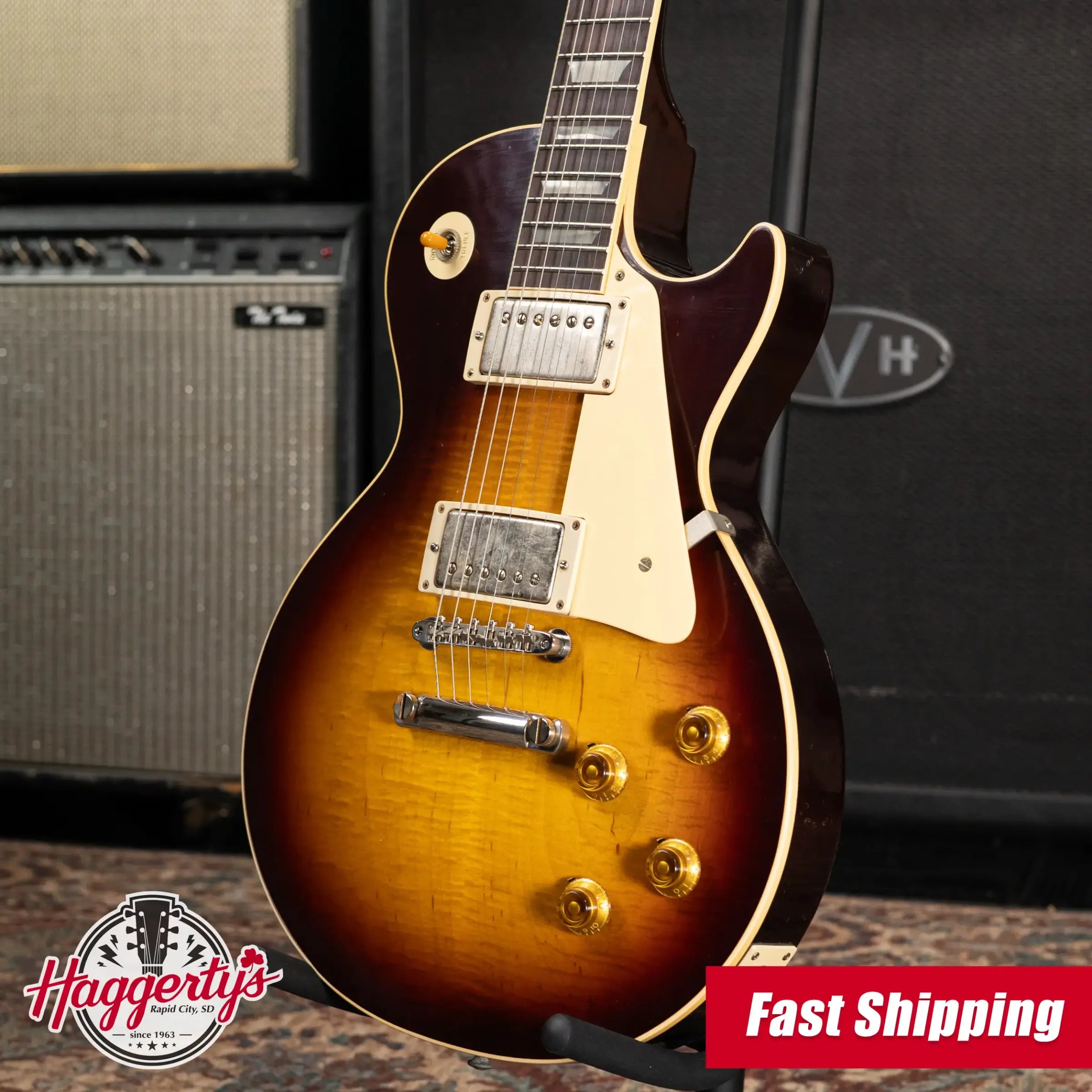 Gibson Custom Shop 1959 Les Paul Standard Murphy Lab Light Aged Electric Guitar - Southern Fade with Hardshell Case