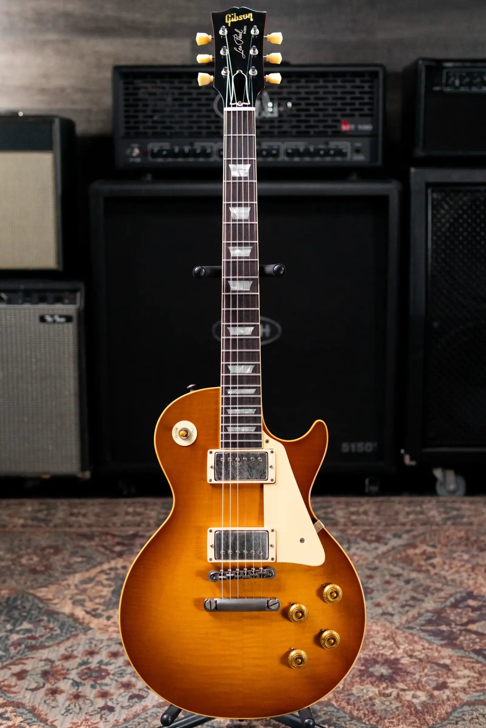 Gibson Custom Shop 1959 Les Paul Standard Murphy Lab Ultra Light Aged Electric Guitar - "AAA" Top, Super-Light Mahogany - Sunburst with Hardshell Case