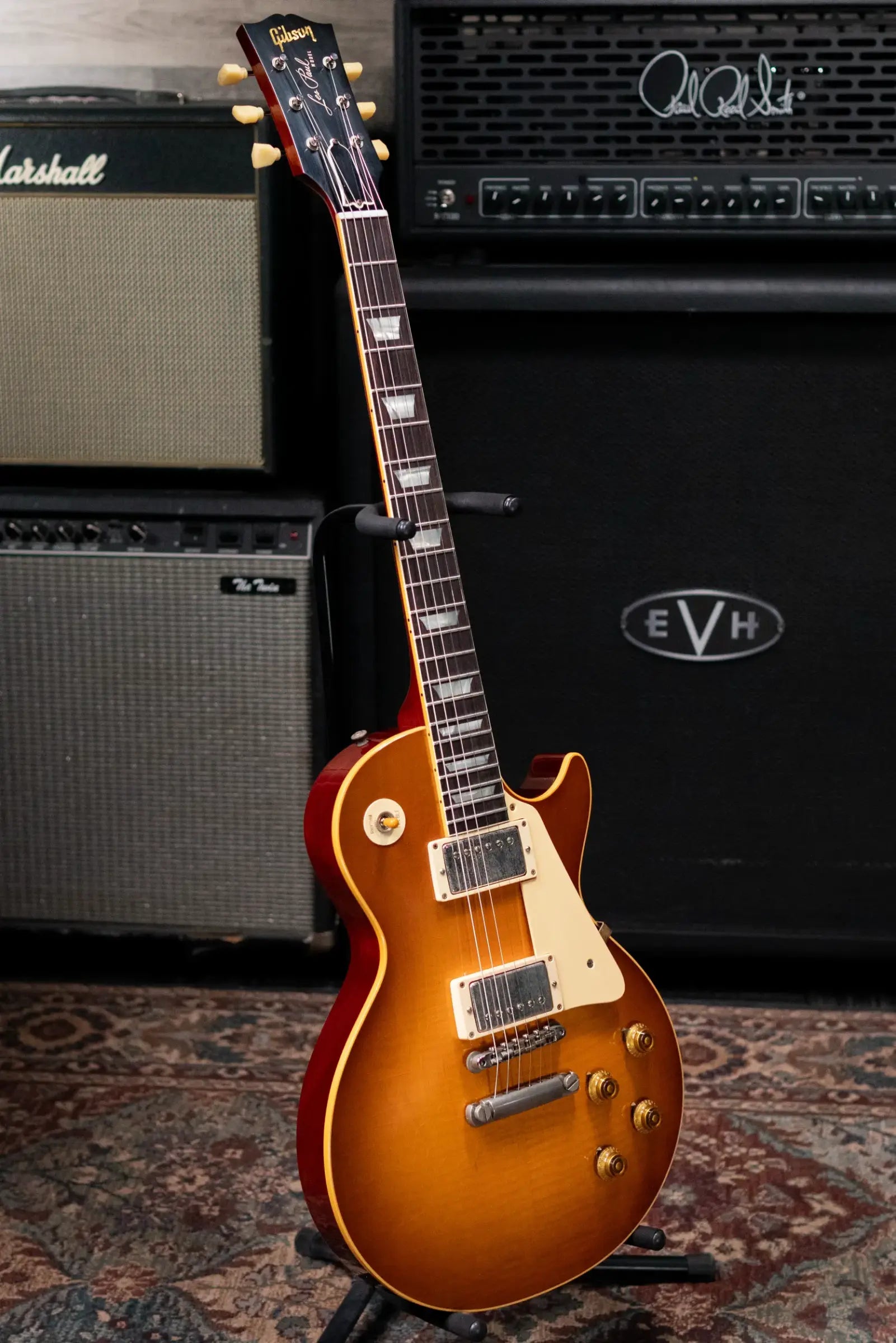 Gibson Custom Shop 1959 Les Paul Standard Murphy Lab Ultra Light Aged Electric Guitar - "AAA" Top, Super-Light Mahogany - Sunburst with Hardshell Case