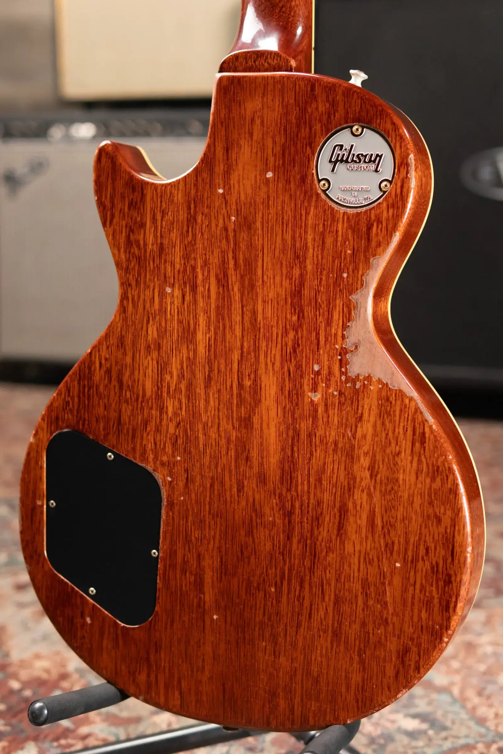 Gibson Custom Shop 1959 Les Paul Standard Reissue Murphy Lab Heavy Aged Electric Guitar - Golden Poppy Burst with Hardshell Case