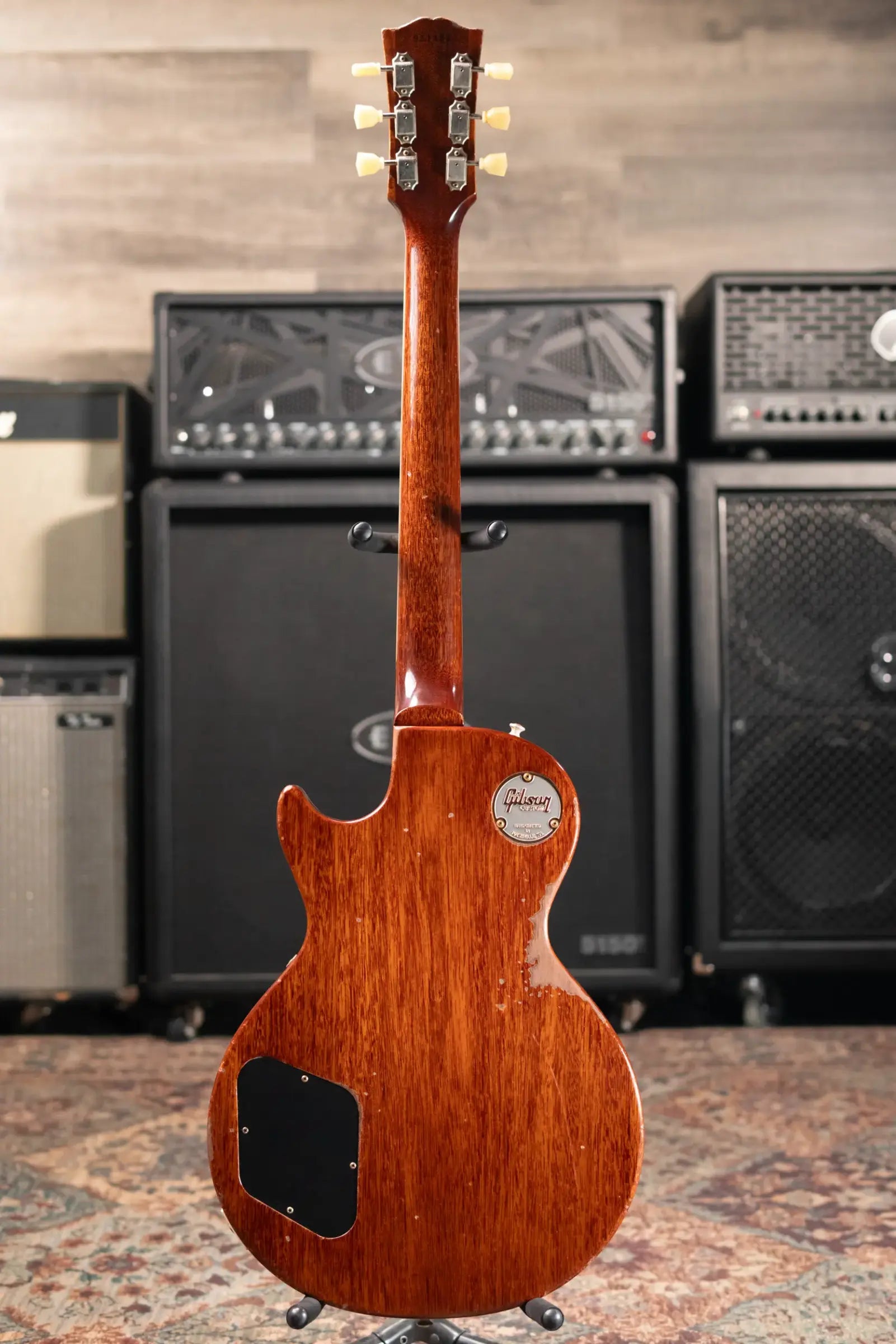 Gibson Custom Shop 1959 Les Paul Standard Reissue Murphy Lab Heavy Aged Electric Guitar - Golden Poppy Burst with Hardshell Case