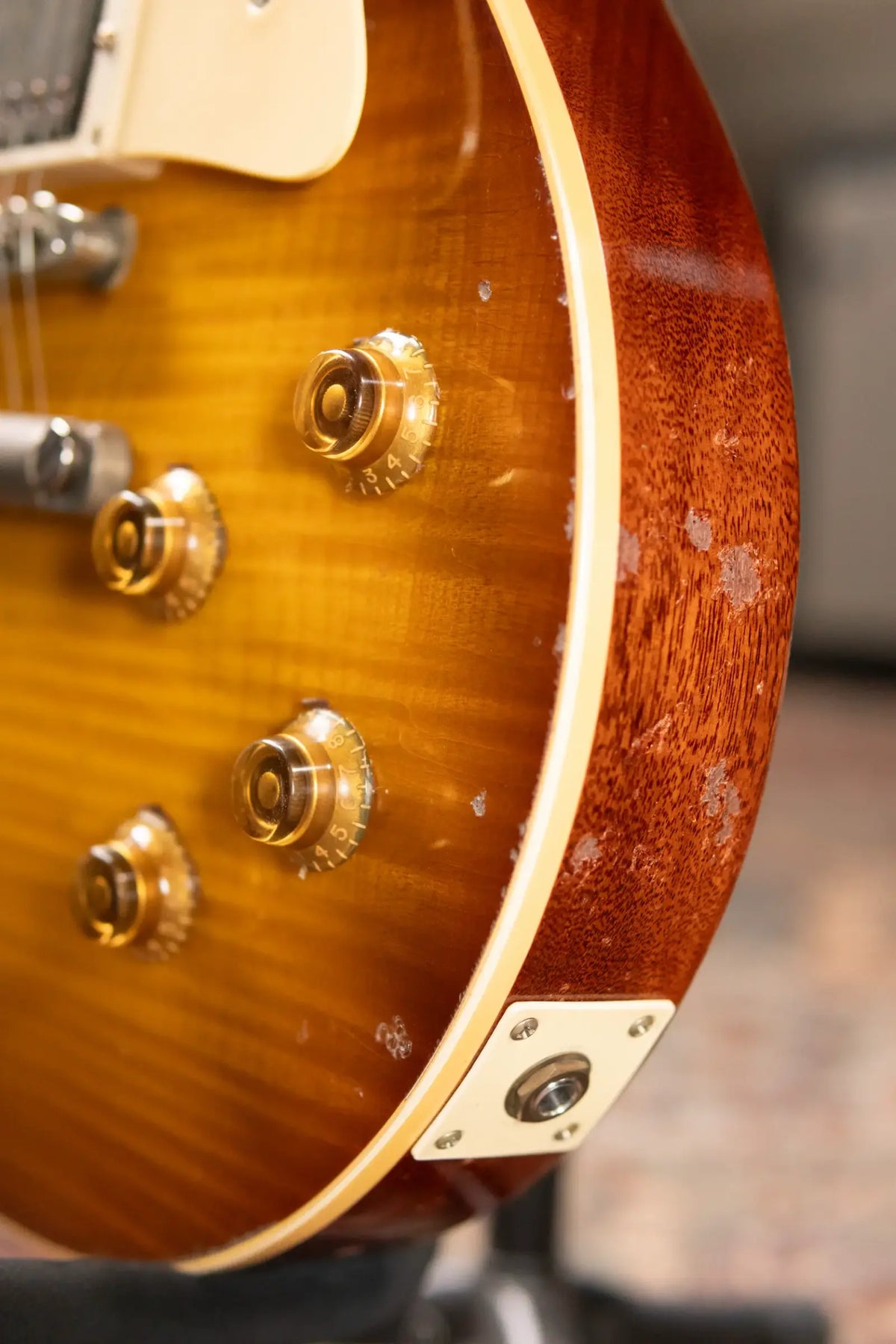 Gibson Custom Shop 1959 Les Paul Standard Reissue Murphy Lab Heavy Aged Electric Guitar - Golden Poppy Burst with Hardshell Case - Demo