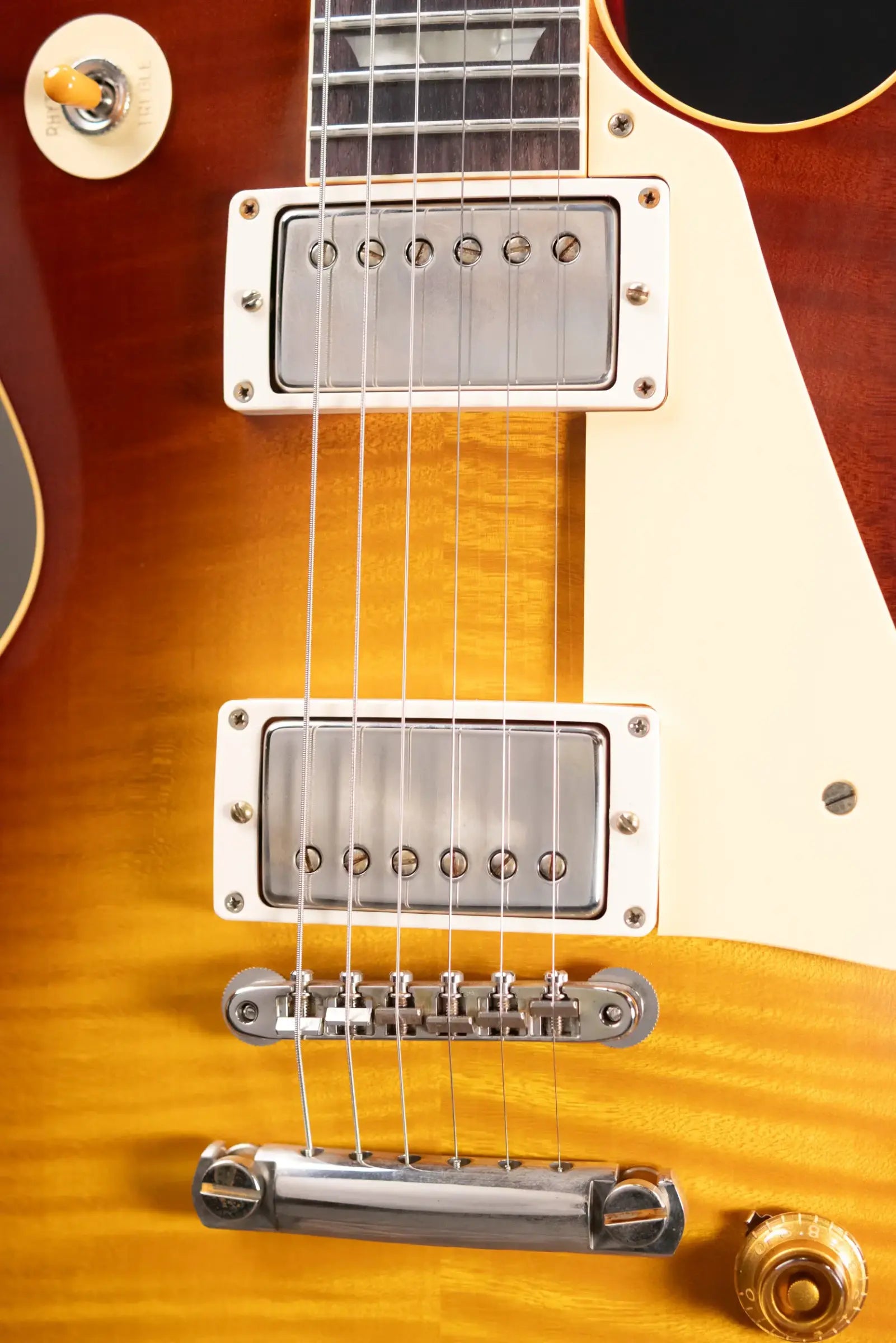 Gibson Custom Shop 1959 Les Paul Standard Reissue VOS Electric Guitar - Iced Tea Burst with Hardshell Case