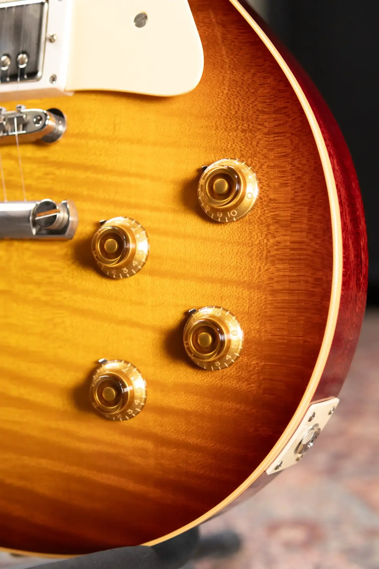 Gibson Custom Shop 1959 Les Paul Standard Reissue VOS Electric Guitar - Iced Tea Burst with Hardshell Case