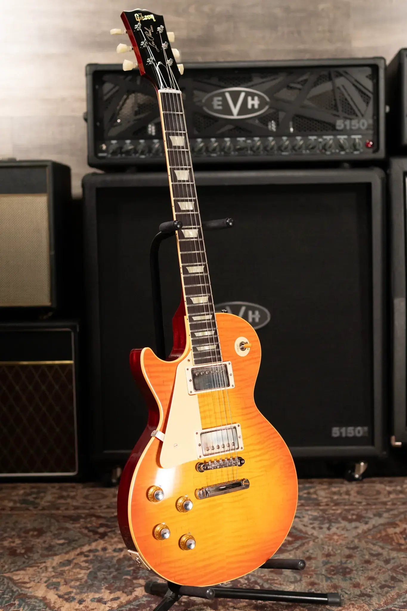 Gibson Custom Shop 1960 Les Paul Standard Reissue VOS Left-Handed Electric Guitar - Tangerine with Hardshell Case