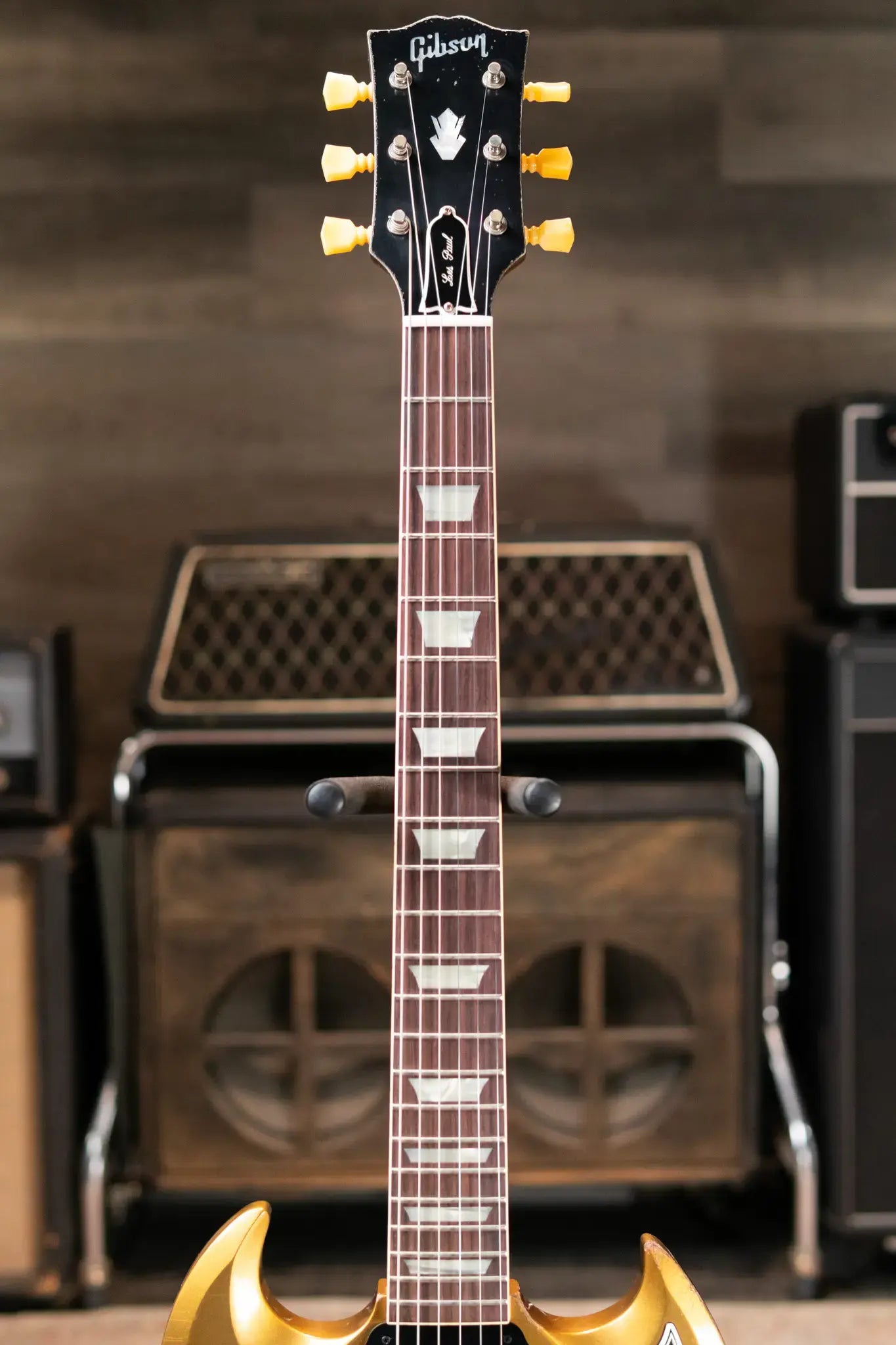 Gibson Custom Shop 1961 SG Standard Murphy Lab Ultra Heavy Aged Electric Guitar - Double Gold Aged with Hardshell Case