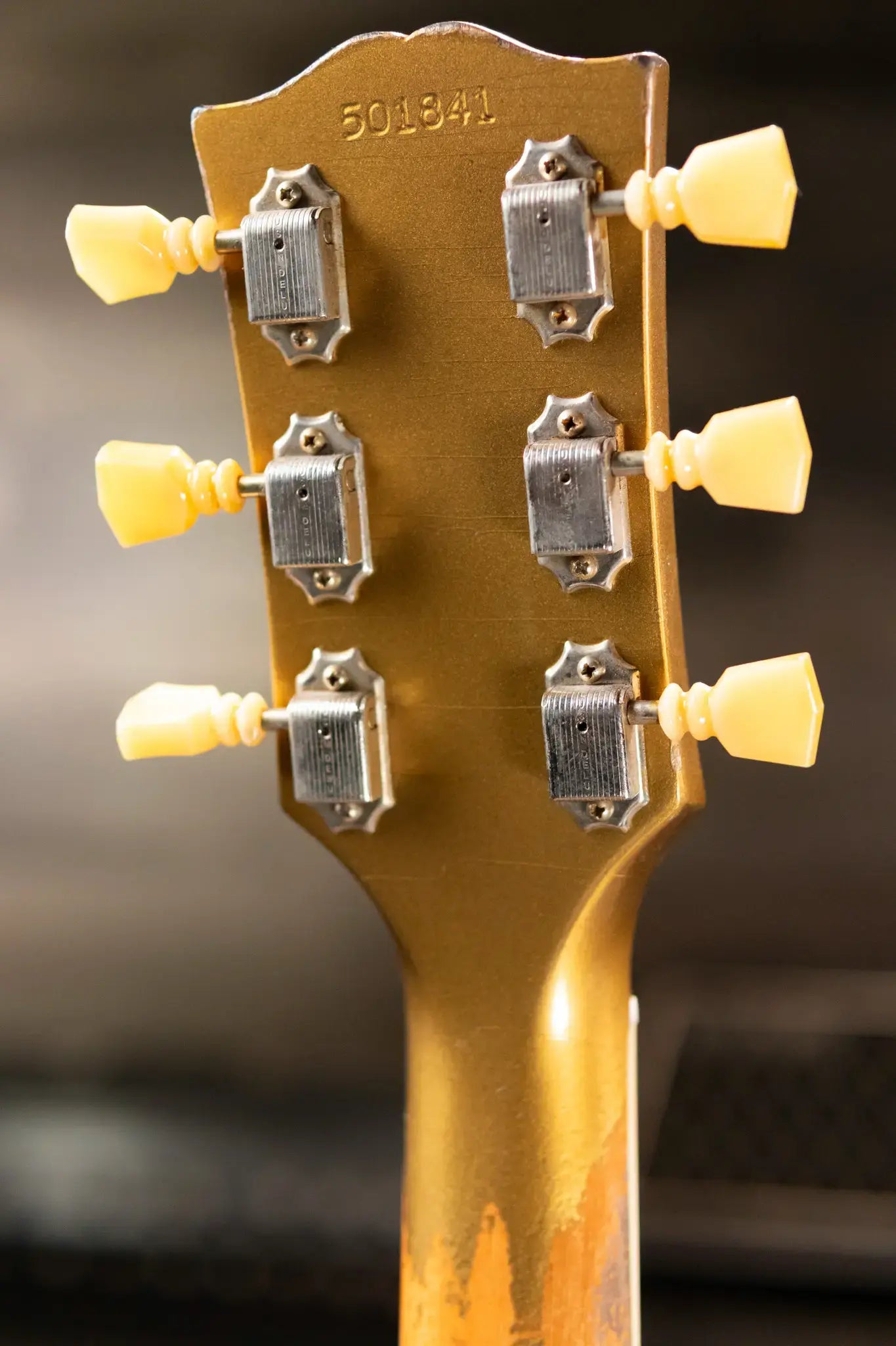 Gibson Custom Shop 1961 SG Standard Murphy Lab Ultra Heavy Aged Electric Guitar - Double Gold Aged with Hardshell Case