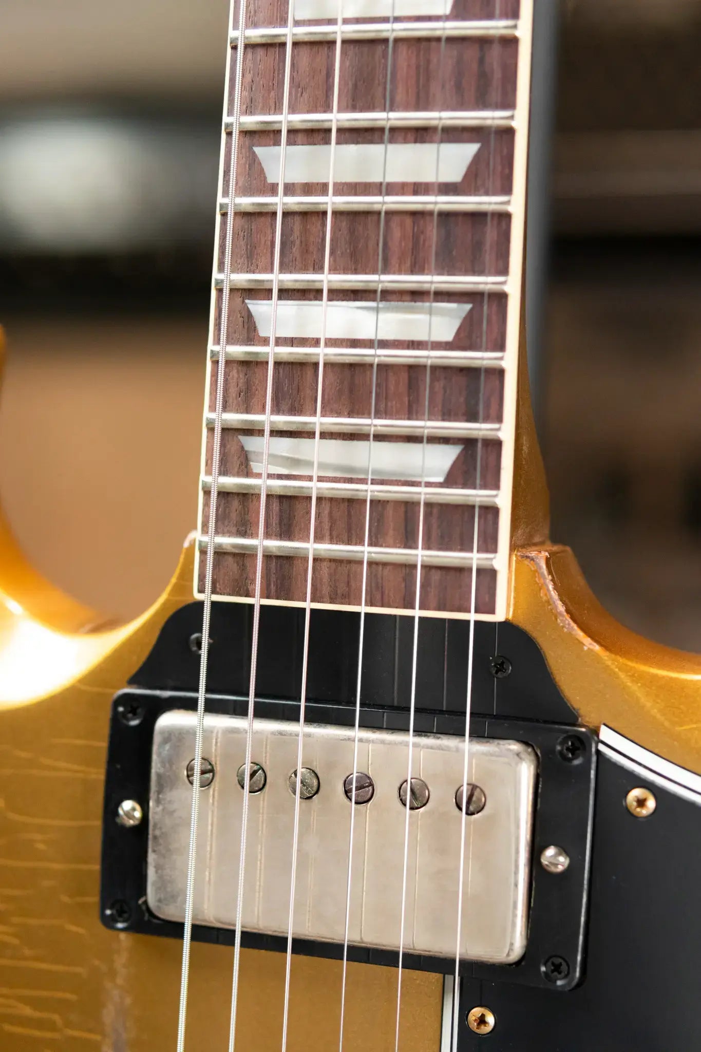 Gibson Custom Shop 1961 SG Standard Murphy Lab Ultra Heavy Aged Electric Guitar - Double Gold Aged with Hardshell Case