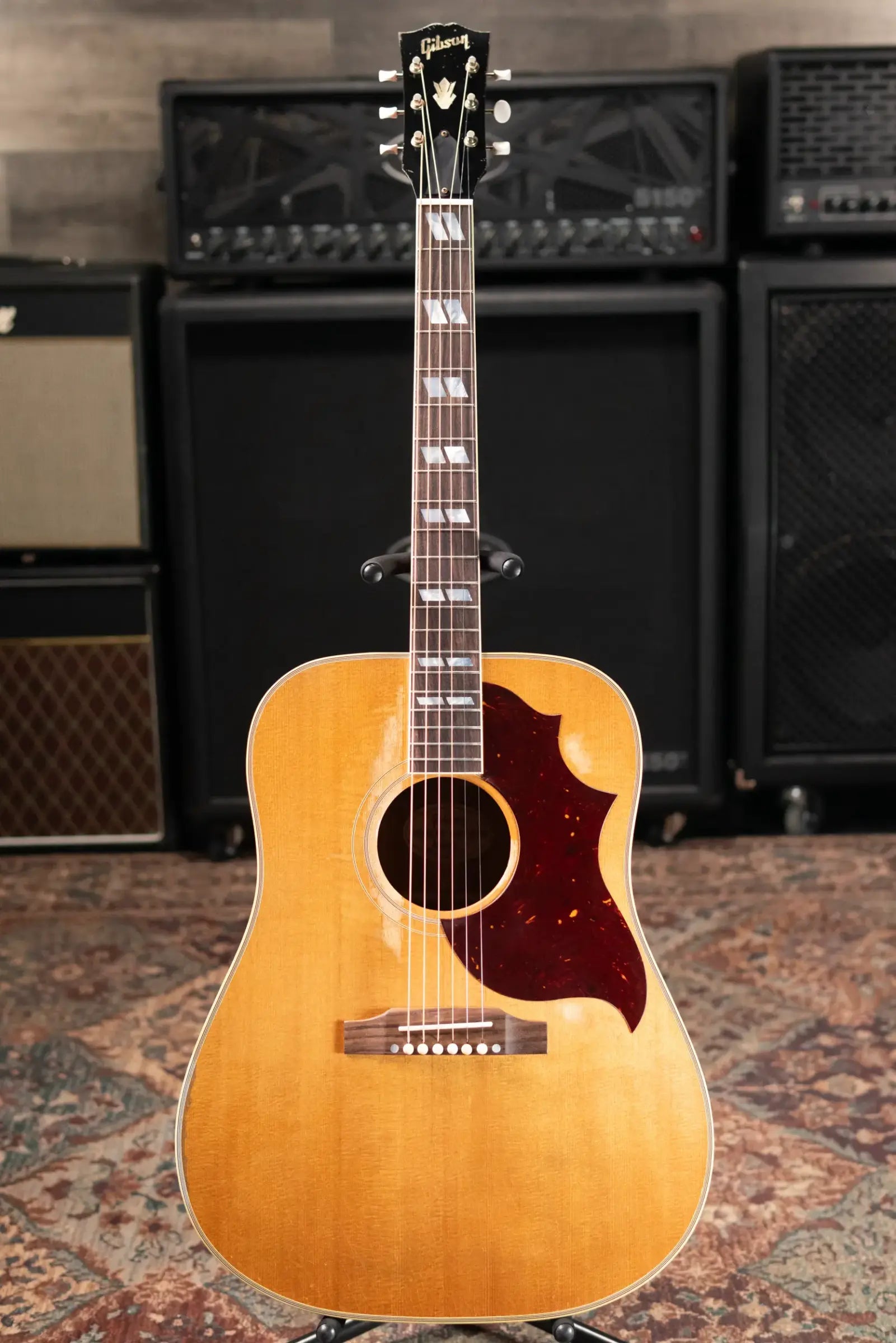 Gibson Custom Shop 1963 Country Western Murphy Lab Heavy Aged Acoustic Guitar - Smoked Natural with Hardshell Case