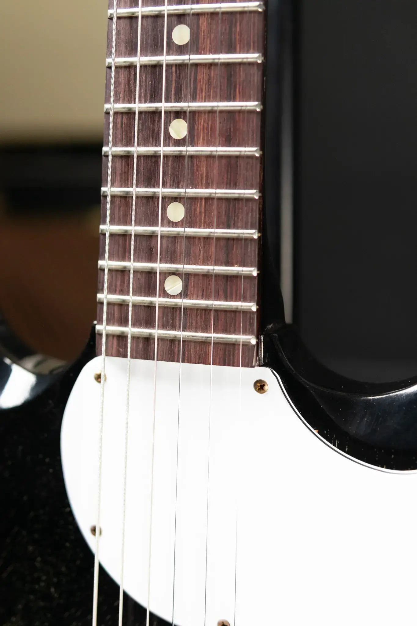 Gibson Custom Shop 1963 SG Junior Lightning Bar Murphy Lab Light Aged Electric Guitar - Silver Fox with Hardshell Case