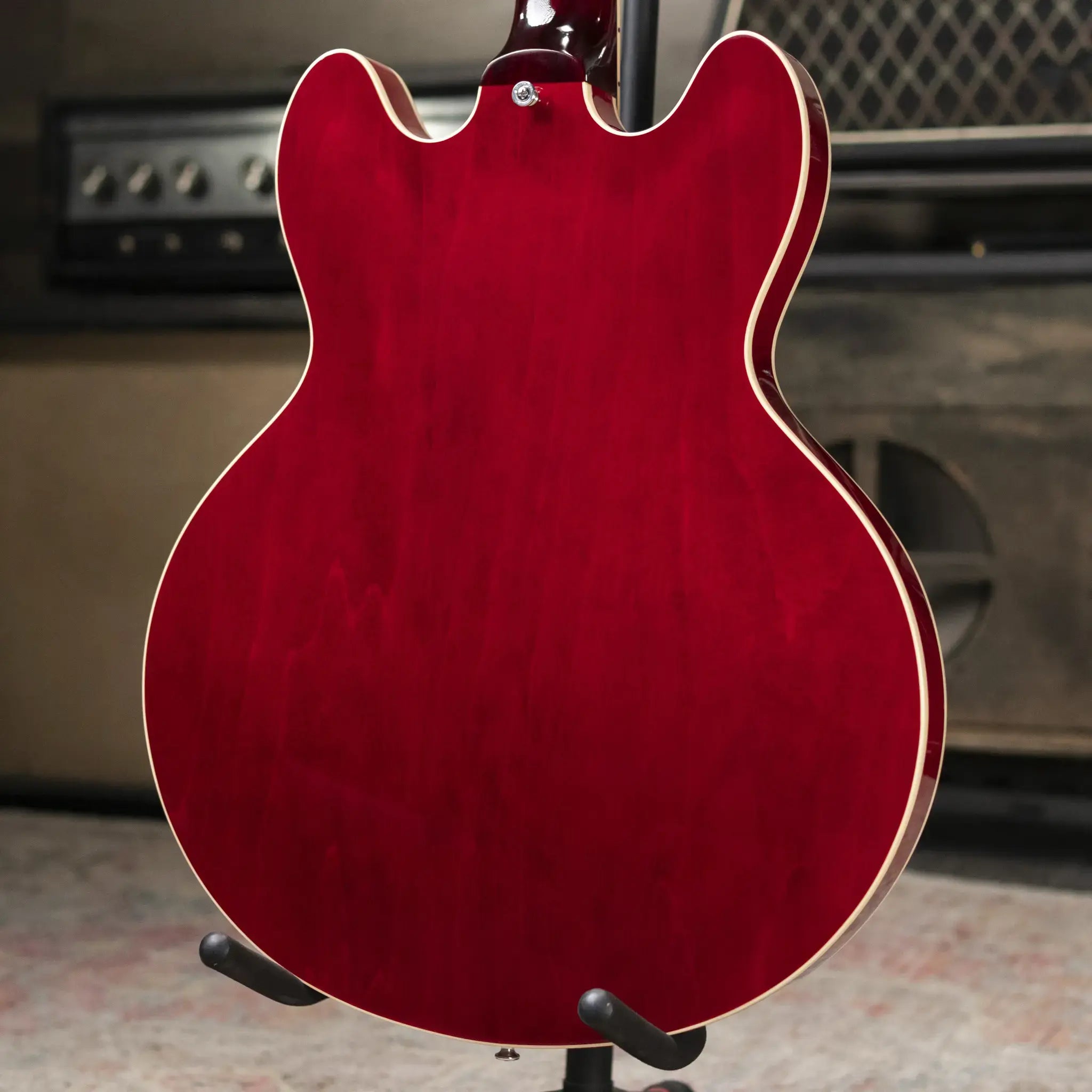 Gibson Custom Shop 1964 ES-335 Reissue Semi-Hollow Electric Guitar - Viking Red Gloss with Hardshell Case