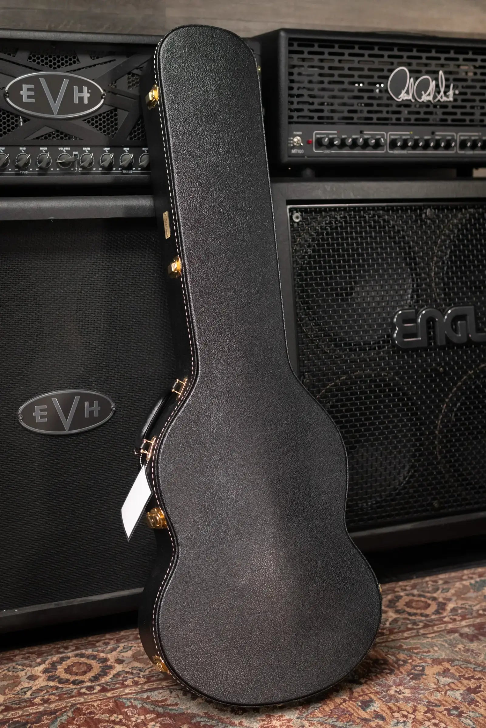 Gibson Custom Shop 1964 SG Standard with Maestro Electric Guitar - TV Black Gold with Hardshell Case