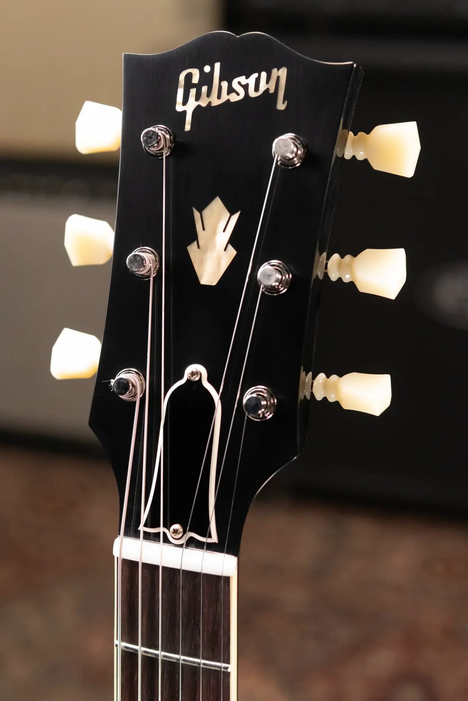 Gibson Custom Shop 1964 SG Standard with Maestro VOS Electric Guitar - Silver Fox with Hardshell Case