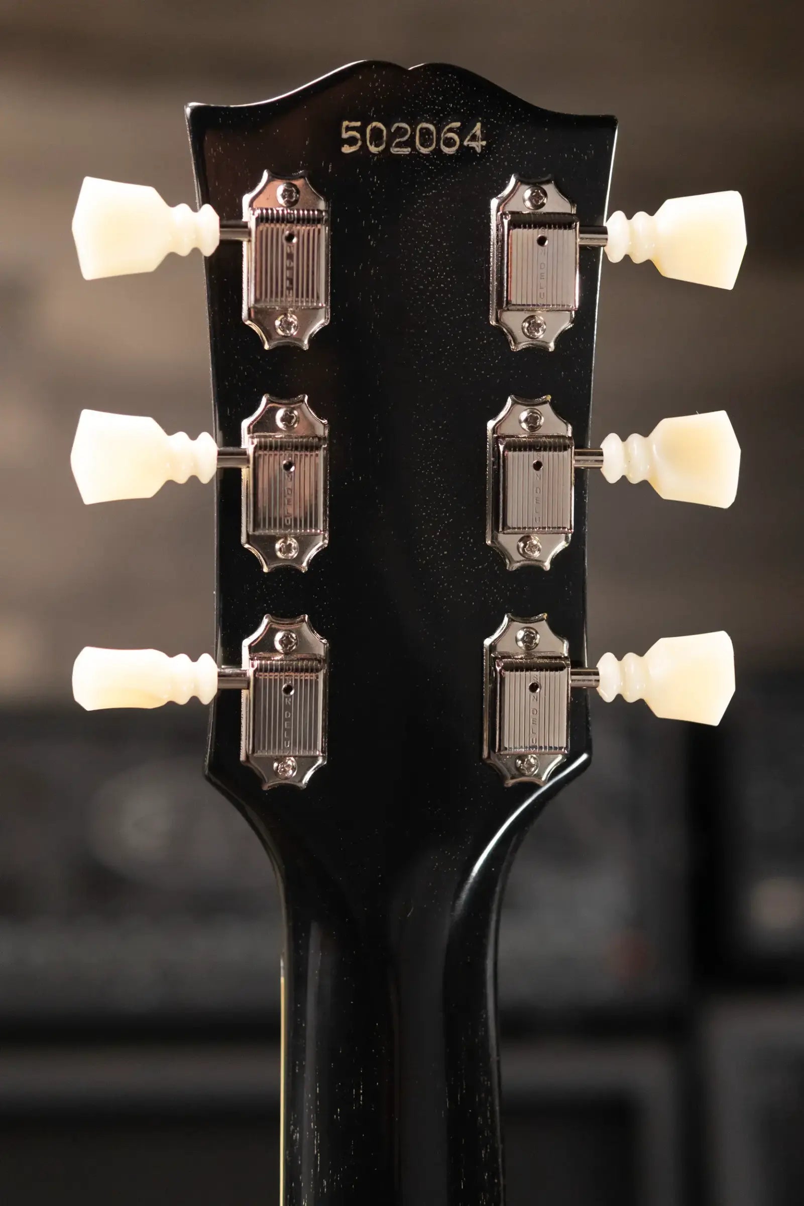 Gibson Custom Shop 1964 SG Standard with Maestro VOS Electric Guitar - Silver Fox with Hardshell Case