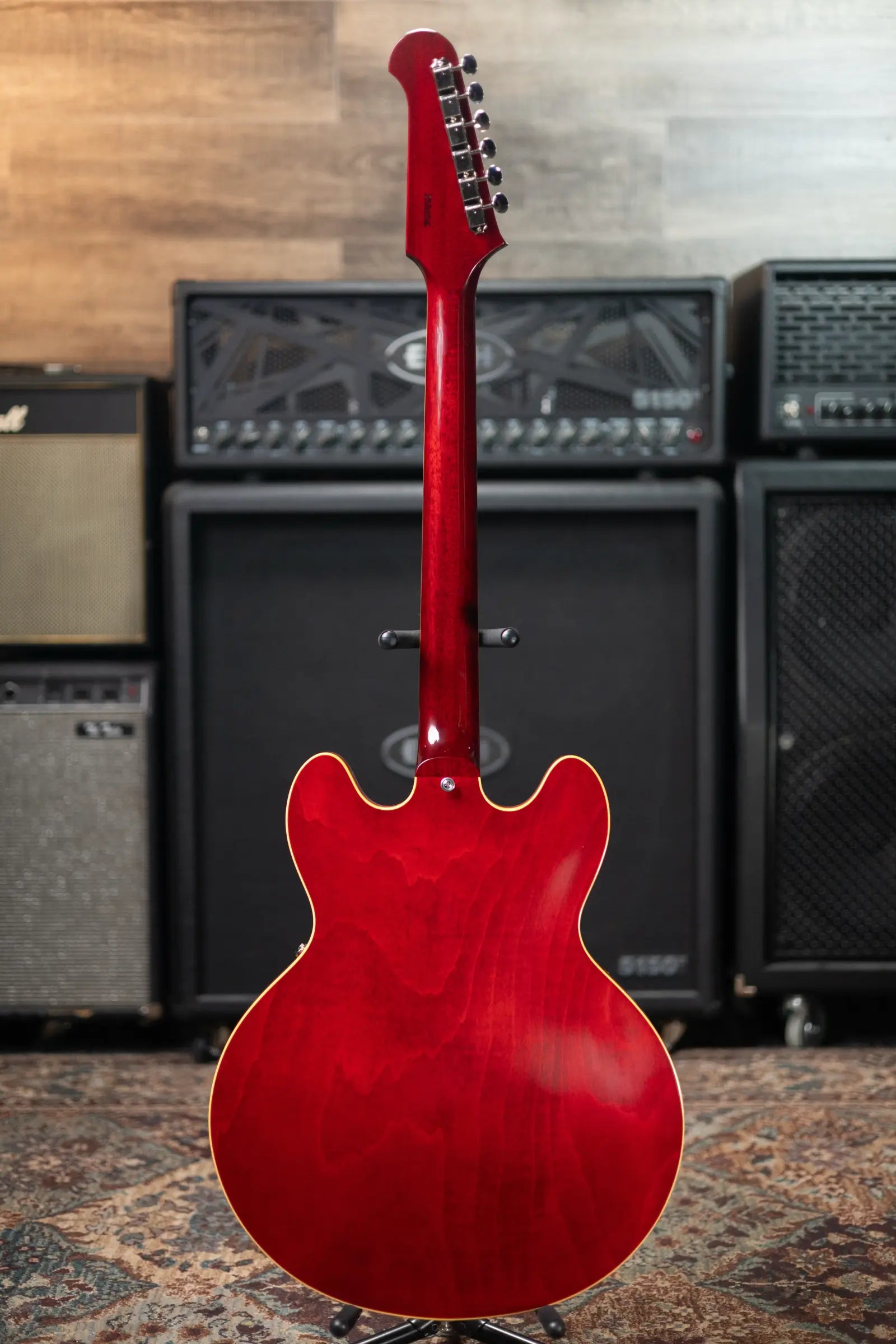 Gibson Custom Shop 1964 Trini Lopez Standard Reissue VOS Semi-Hollow Guitar - Sixties Cherry with Hardshell Case