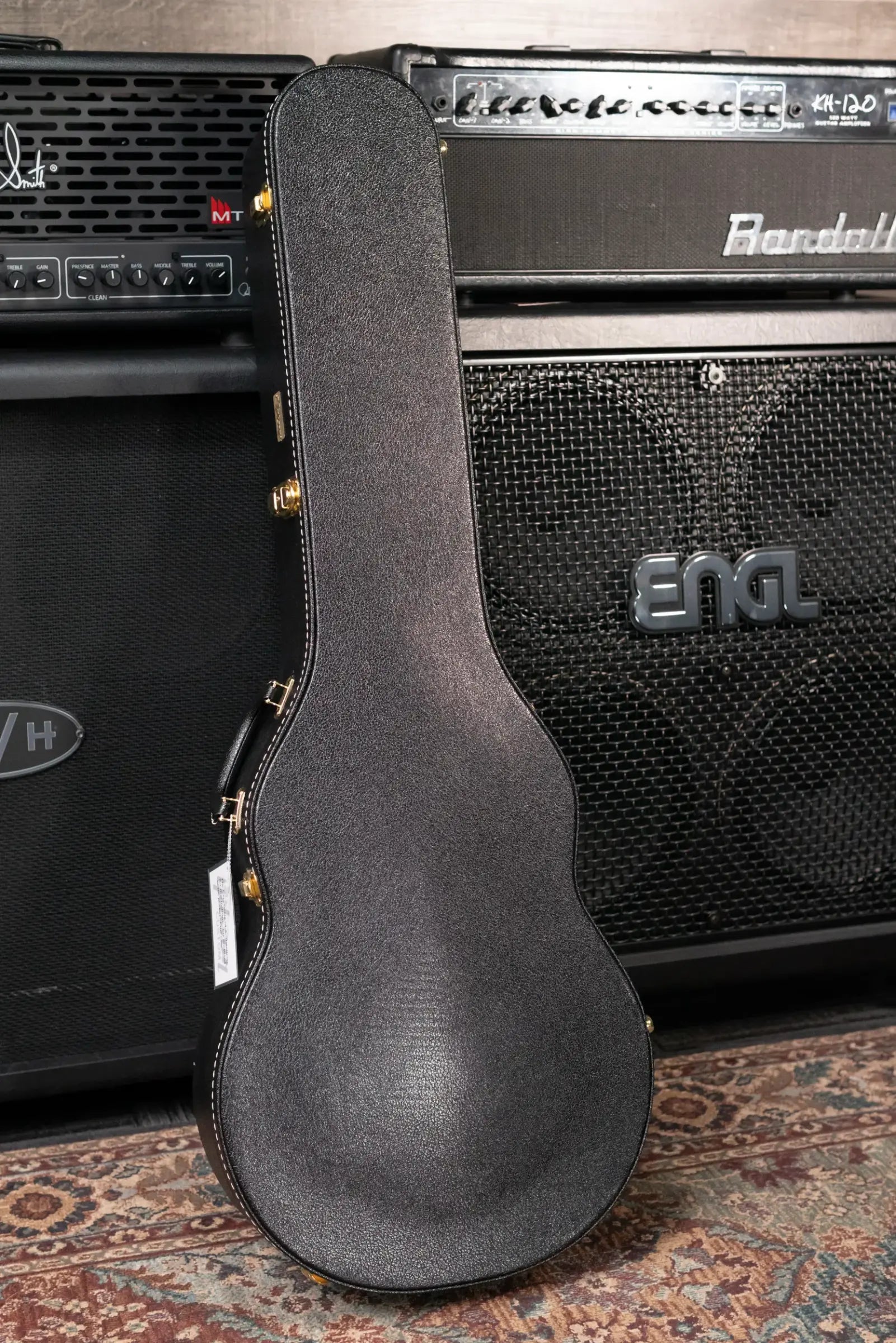 Gibson Custom Shop 1968 Les Paul Custom Reissue Electric Guitar - Ebony with Hardshell Case