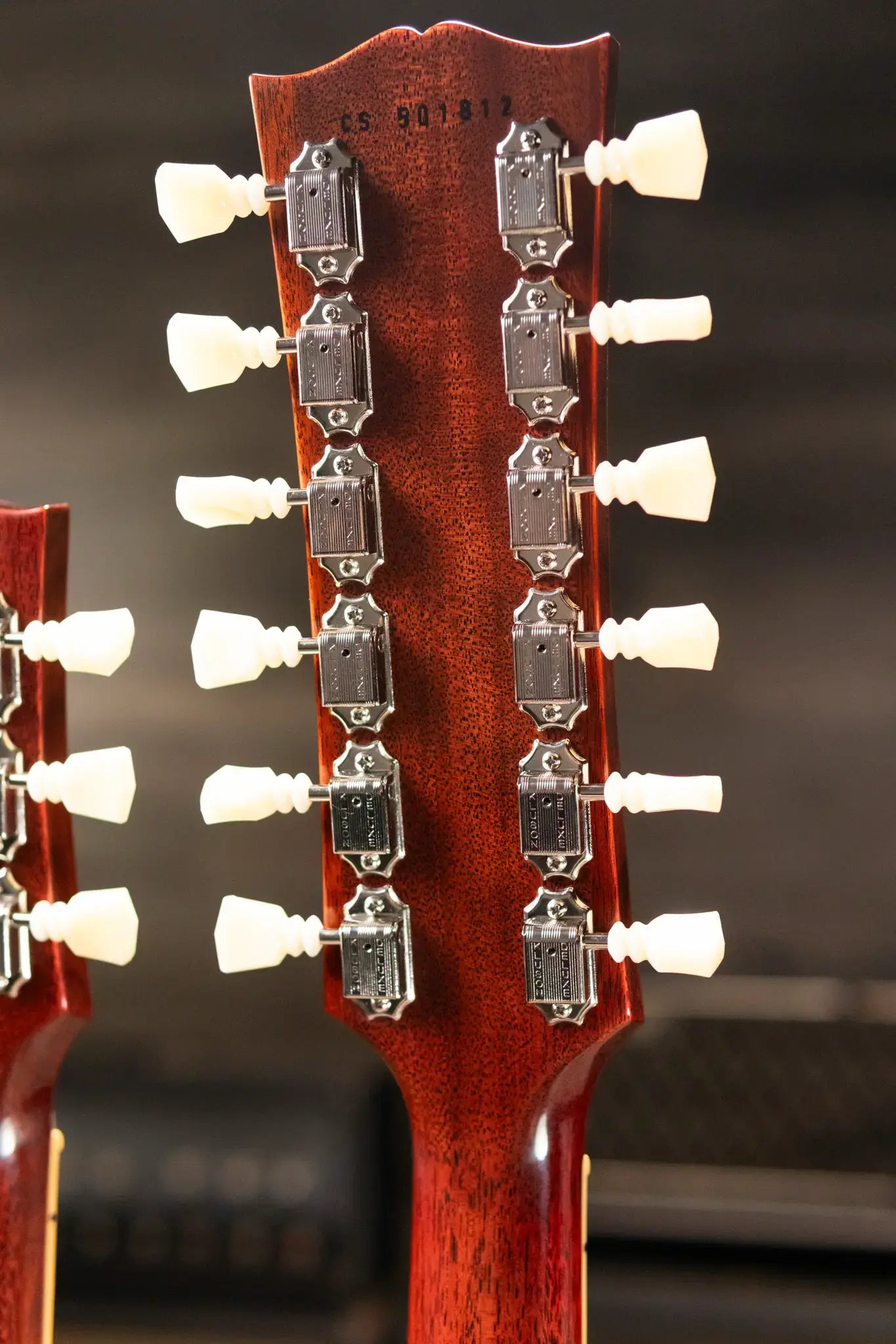 Gibson Custom Shop 1969 EDS 1275 Jimmy Page Doubleneck VOS Electric Guitar - Cherry with Hardshell Case