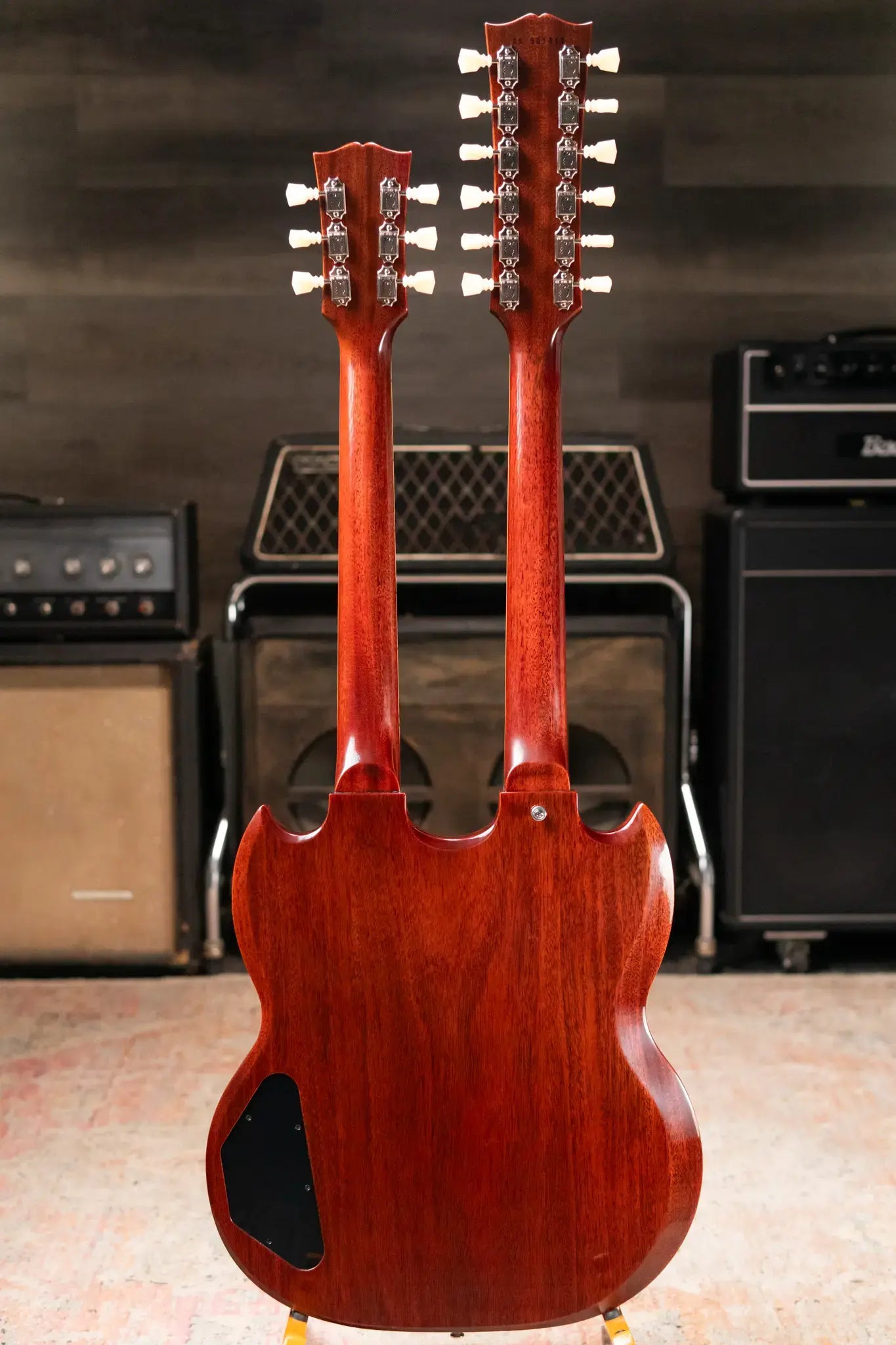 Gibson Custom Shop 1969 EDS 1275 Jimmy Page Doubleneck VOS Electric Guitar - Cherry with Hardshell Case