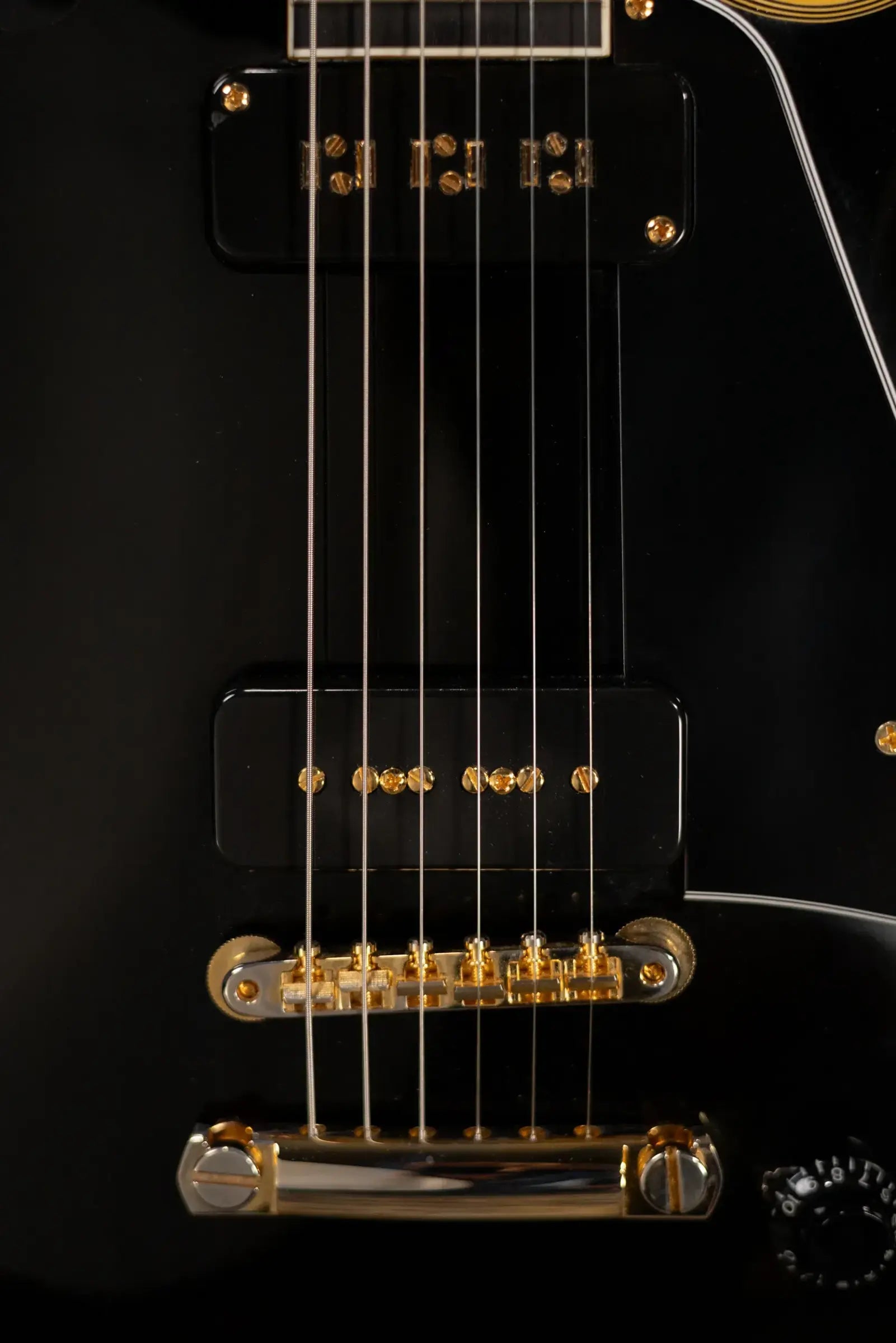 Gibson Custom Shop '54 Les Paul Custom Reissue Electric Guitar - Ebony with Hardshell Case - Used