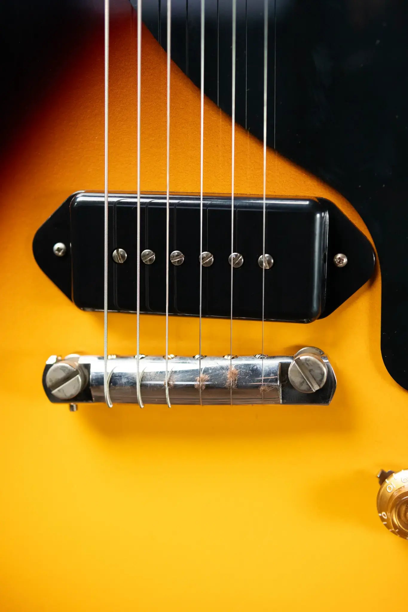 Gibson Custom Shop 57 Les Paul Junior VOS - Vintage Sunburst with Hardshell Case