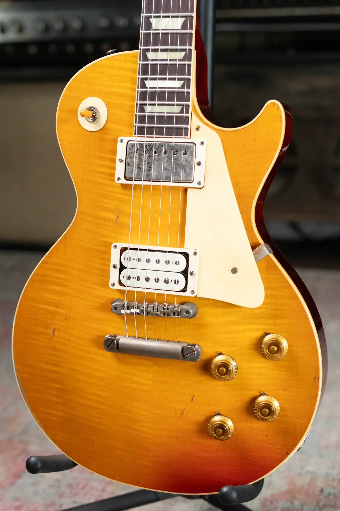 Gibson Custom Shop 1959 Les Paul Standard BOTB Page 116 Murphy Lab Heavy Aged Electric Guitar - Sunburst with Hardshell Case