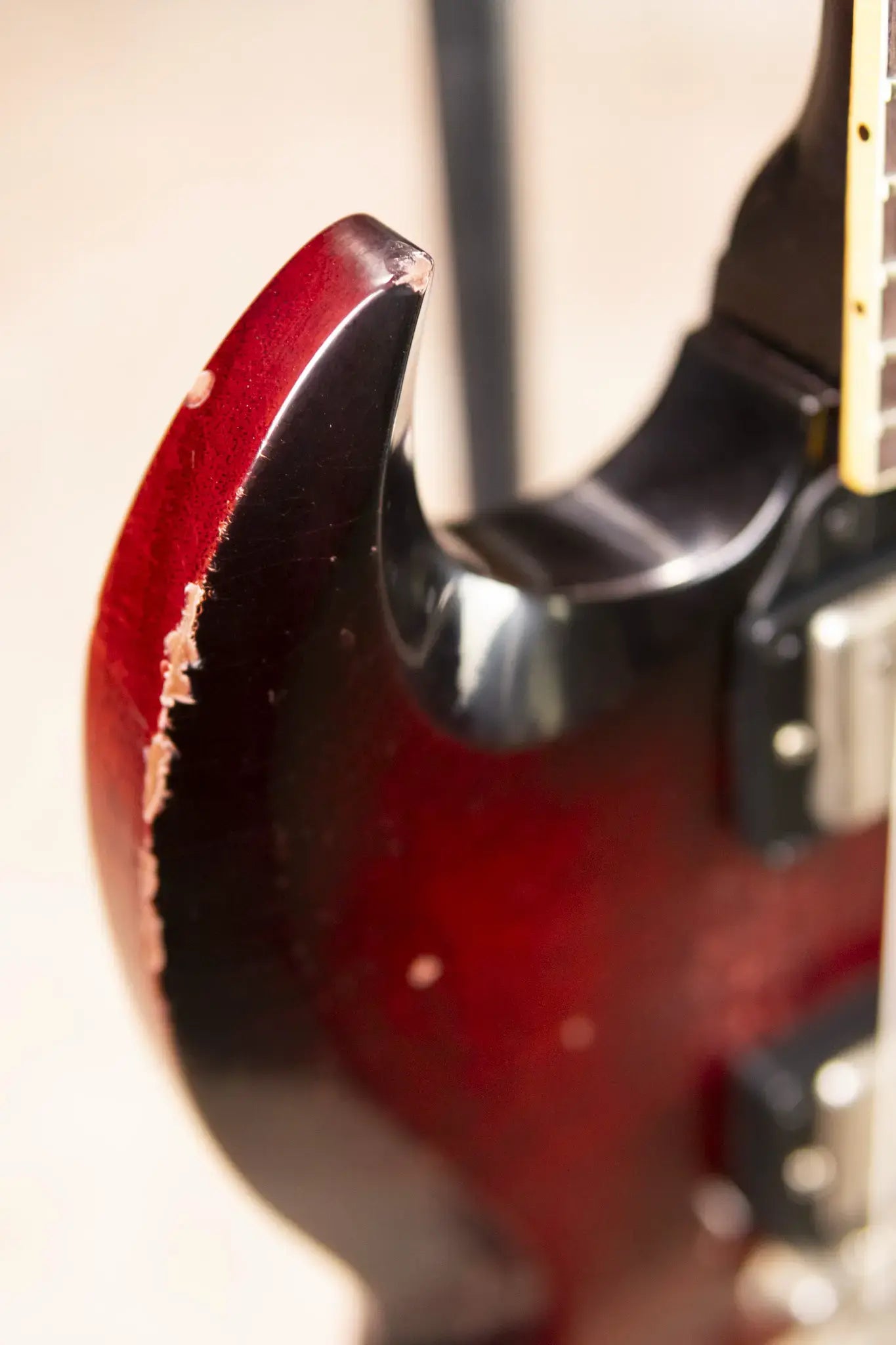 Gibson Custom Shop '61 SG Standard Reissue Murphy Lab Heavy Aged Electric Guitar - Reissue Burst with Hardshell Case