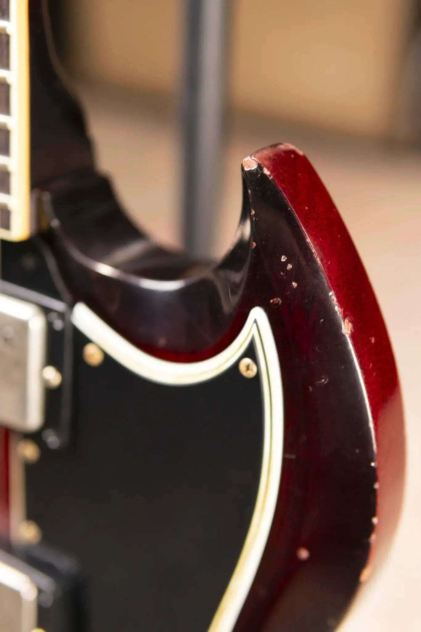 Gibson Custom Shop '61 SG Standard Reissue Murphy Lab Heavy Aged Electric Guitar - Reissue Burst with Hardshell Case