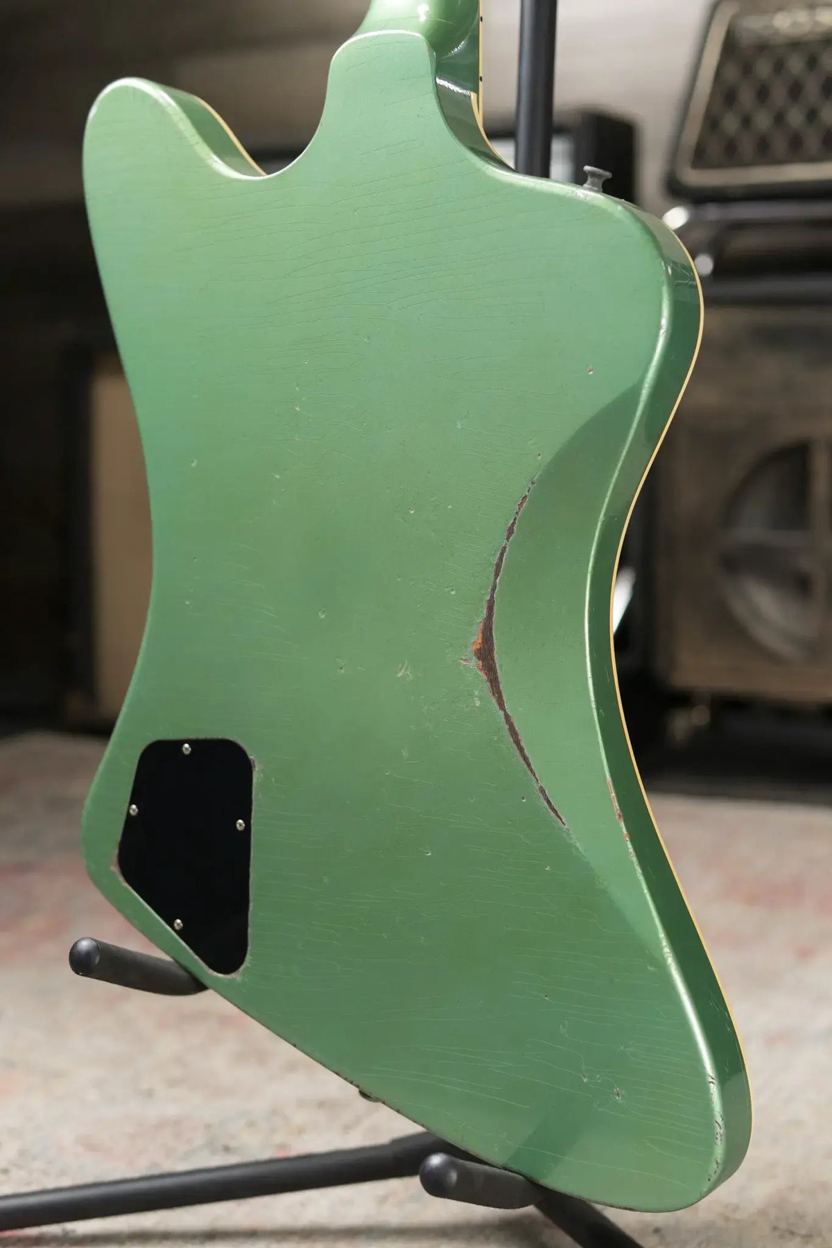 Gibson Custom Shop Firebird Custom Murphy Lab Heavy Aged Electric Guitar - Inverness Green with Hardshell Case - Demo