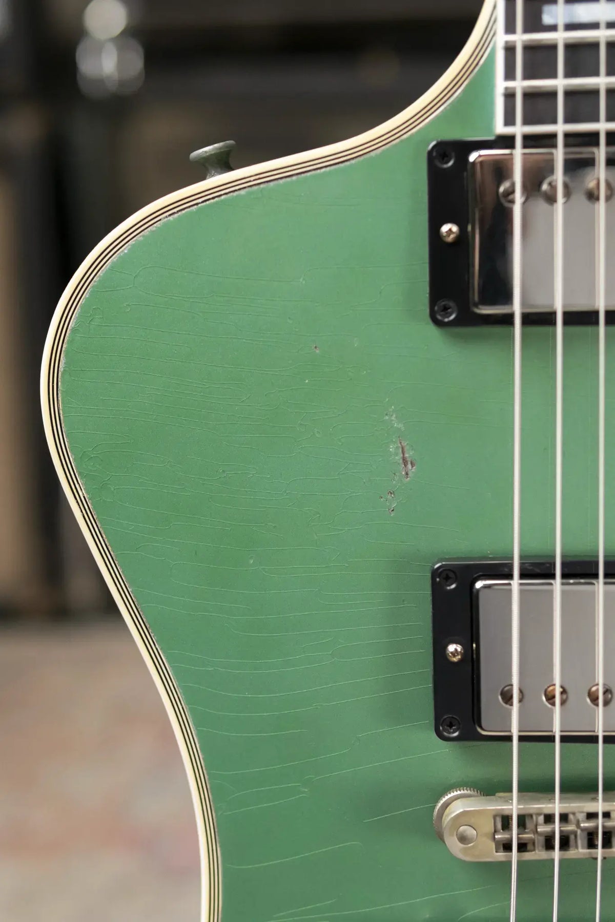 Gibson Custom Shop Firebird Custom Murphy Lab Heavy Aged Electric Guitar - Inverness Green with Hardshell Case - Demo
