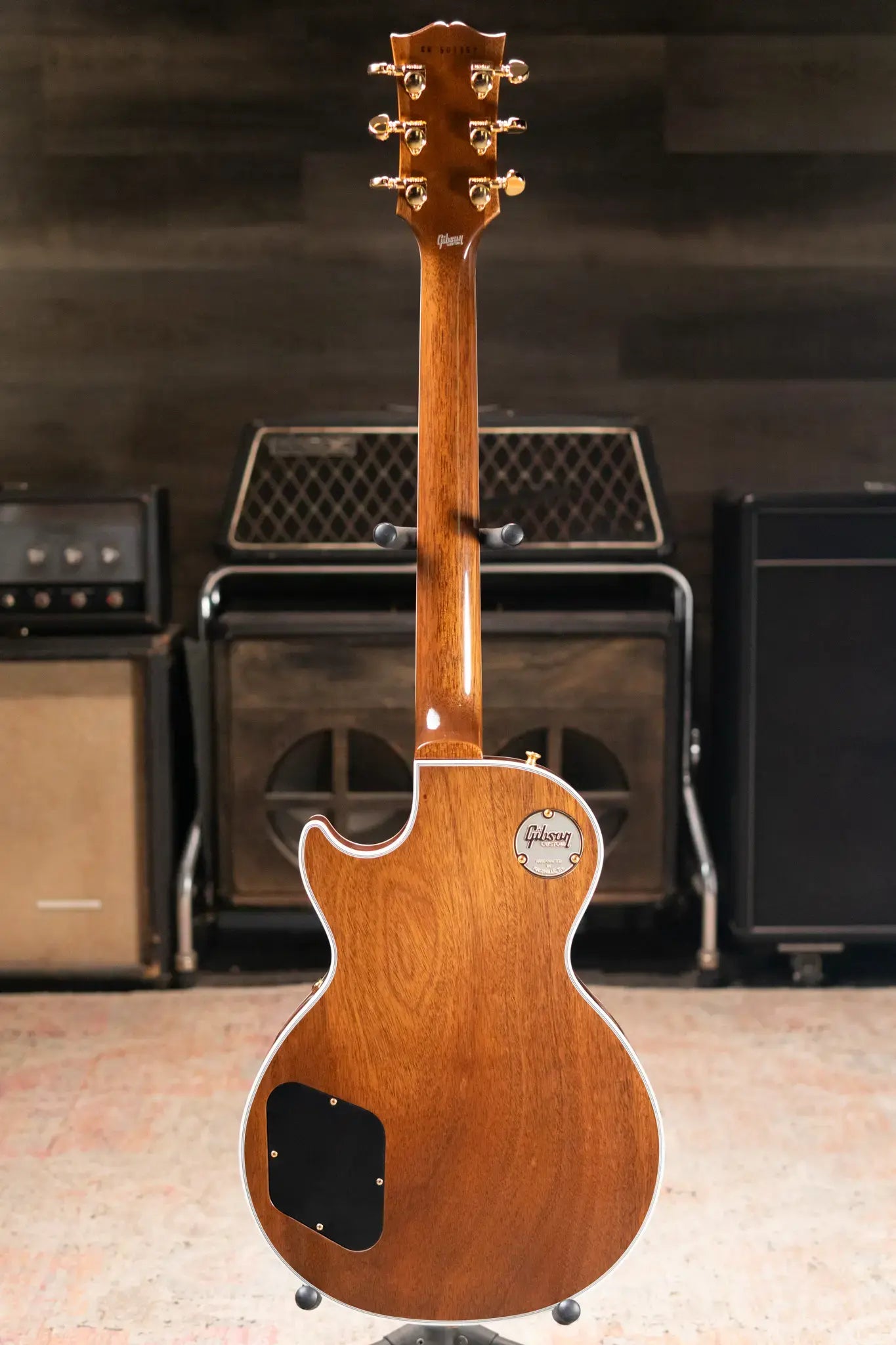 Gibson Custom Shop Les Paul 7A Quilt Top VOS Electric Guitar - Peacock with Hardshell Case