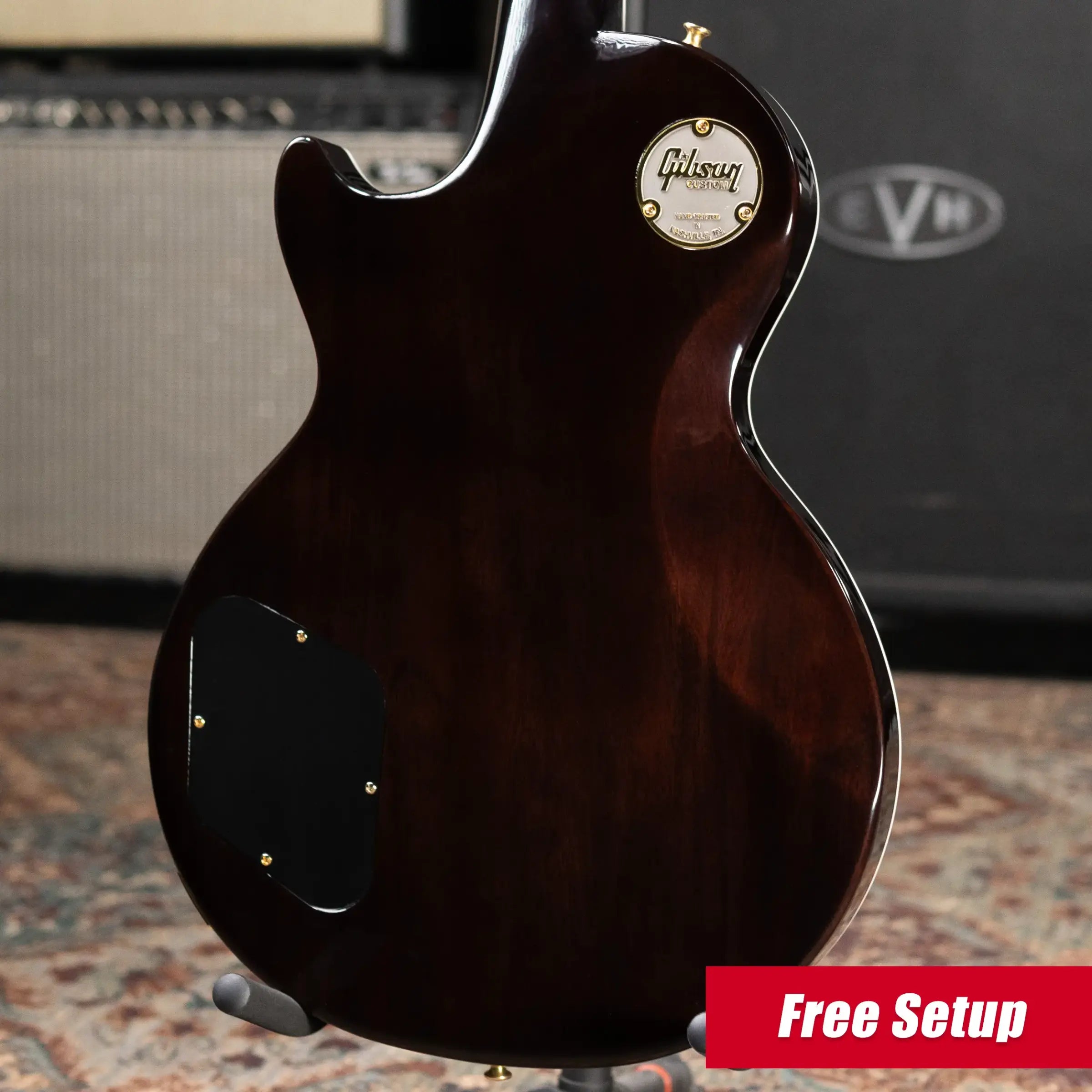 Gibson Custom Shop Les Paul Axcess Custom Figured Top Electric Guitar - Bengal Burst with Hardshell Case