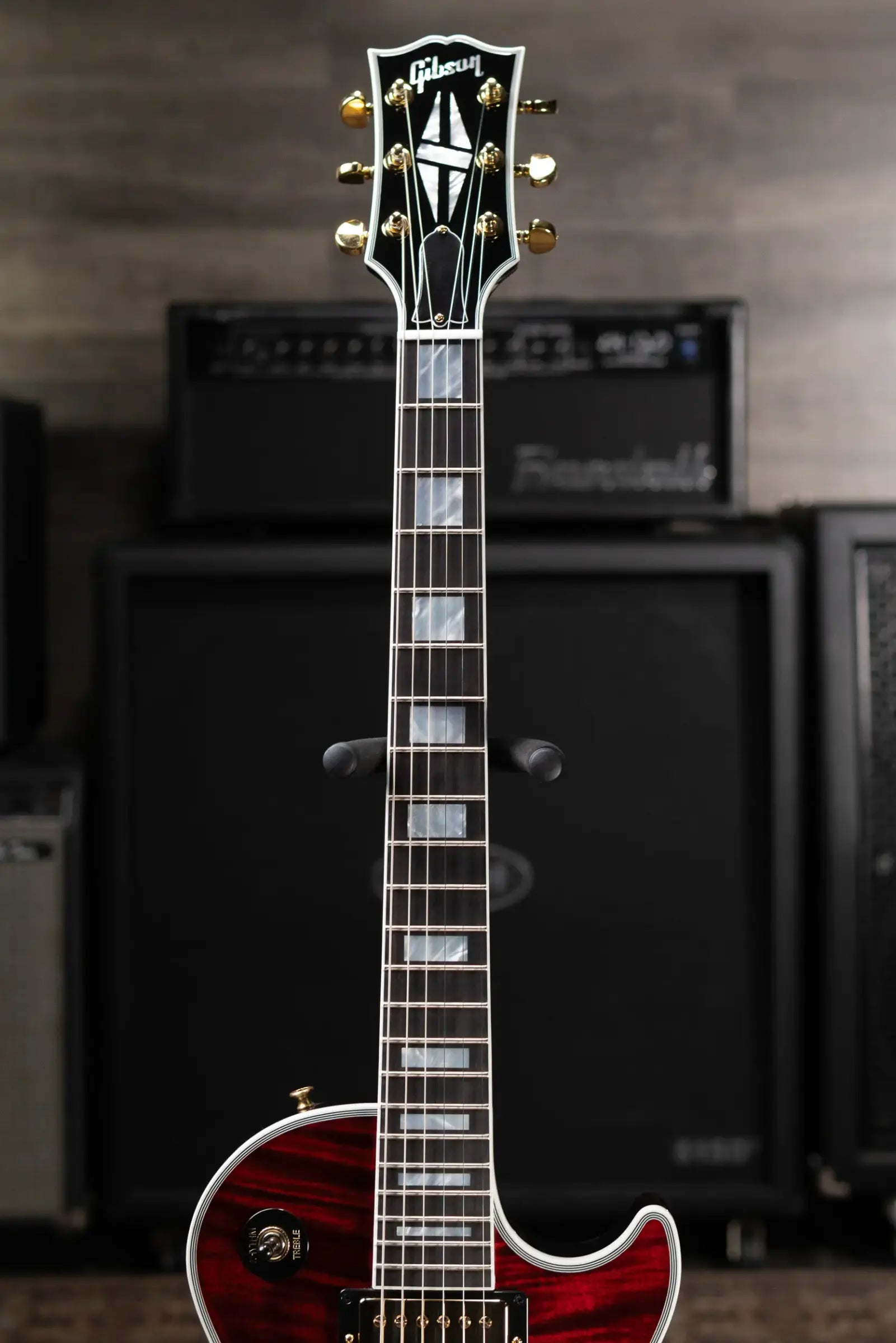 Gibson Custom Shop Les Paul Axcess Custom Figured Top Electric Guitar - Bengal Burst with Hardshell Case