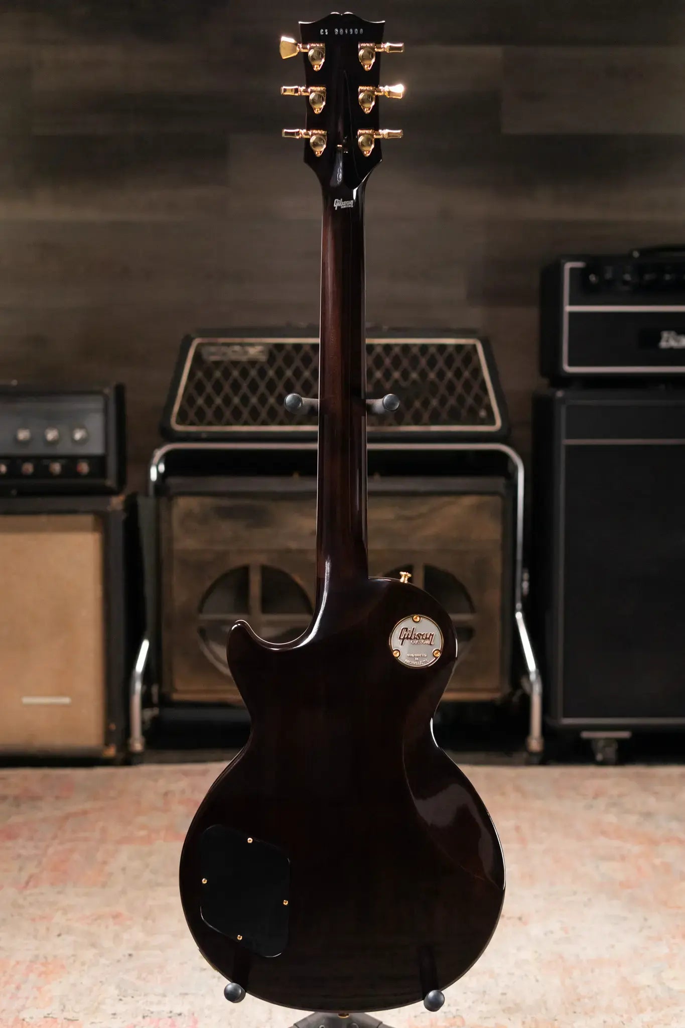Gibson Custom Shop Les Paul Axcess Custom Figured Top with Ebony Fingerboard Electric Guitar - Bengal Burst with Hardshell Case
